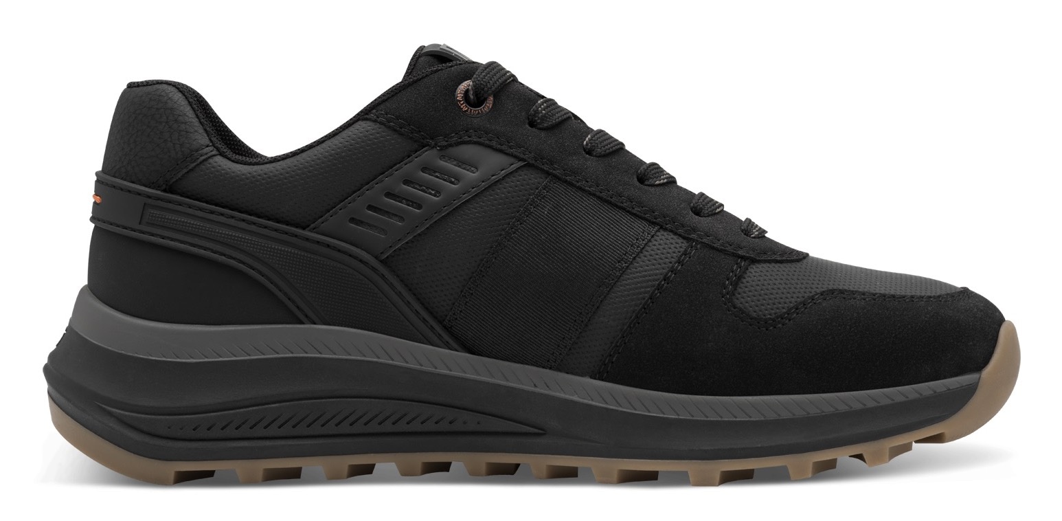MARCO TOZZI Sneaker, Freizeitschuh, Halbschuh, Schnürschuh im Materialmix