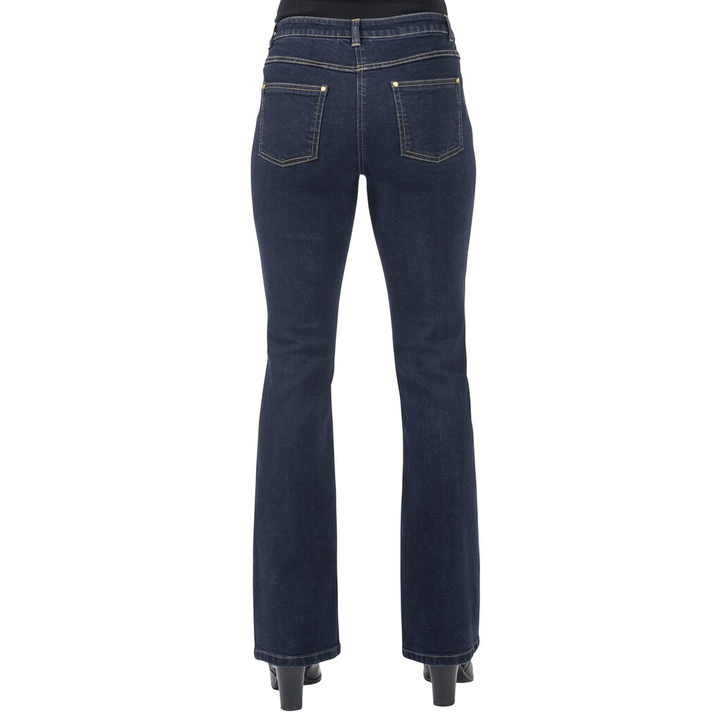 Inspirationen Bootcut-Jeans, (1 tlg.)