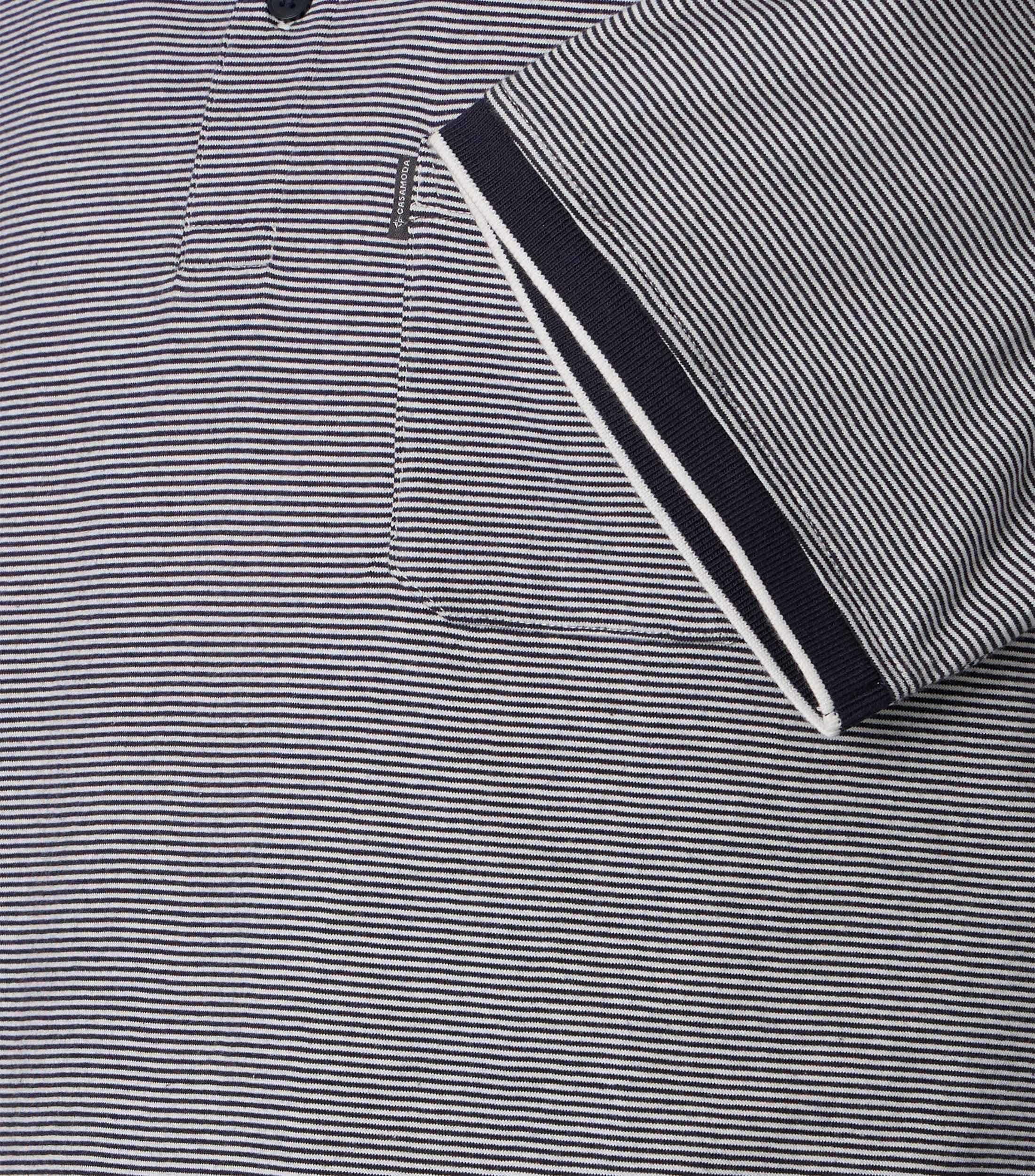 CASAMODA Poloshirt »CASAMODA Polo-Shirt gestreift«