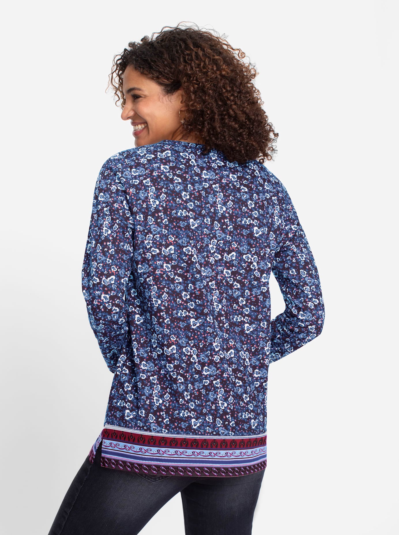 Inspirationen Langarmshirt »Druck-Shirt«, (1 tlg.)
