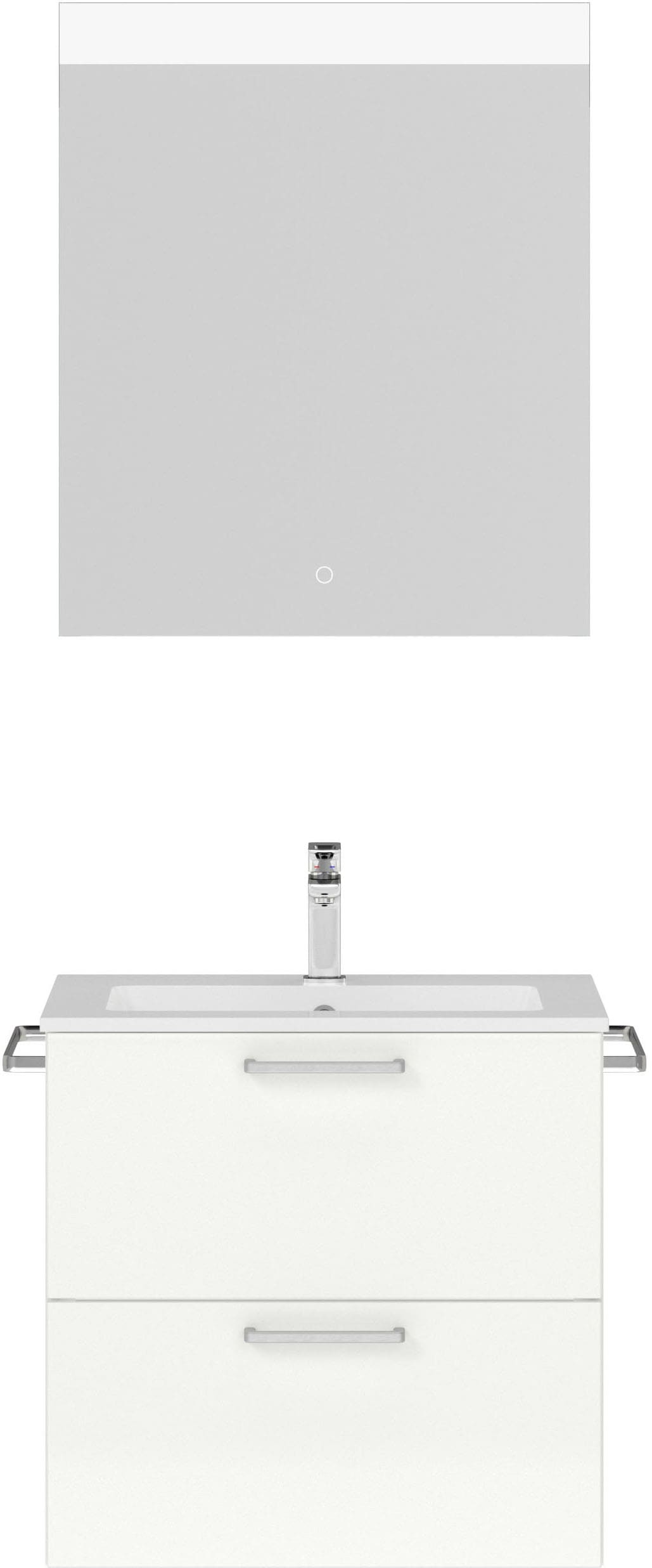 nobilia Badmöbel-Set "Tolvina" vormontiert, mit Soft-Close, 2 Stk. tlg. günstig online kaufen