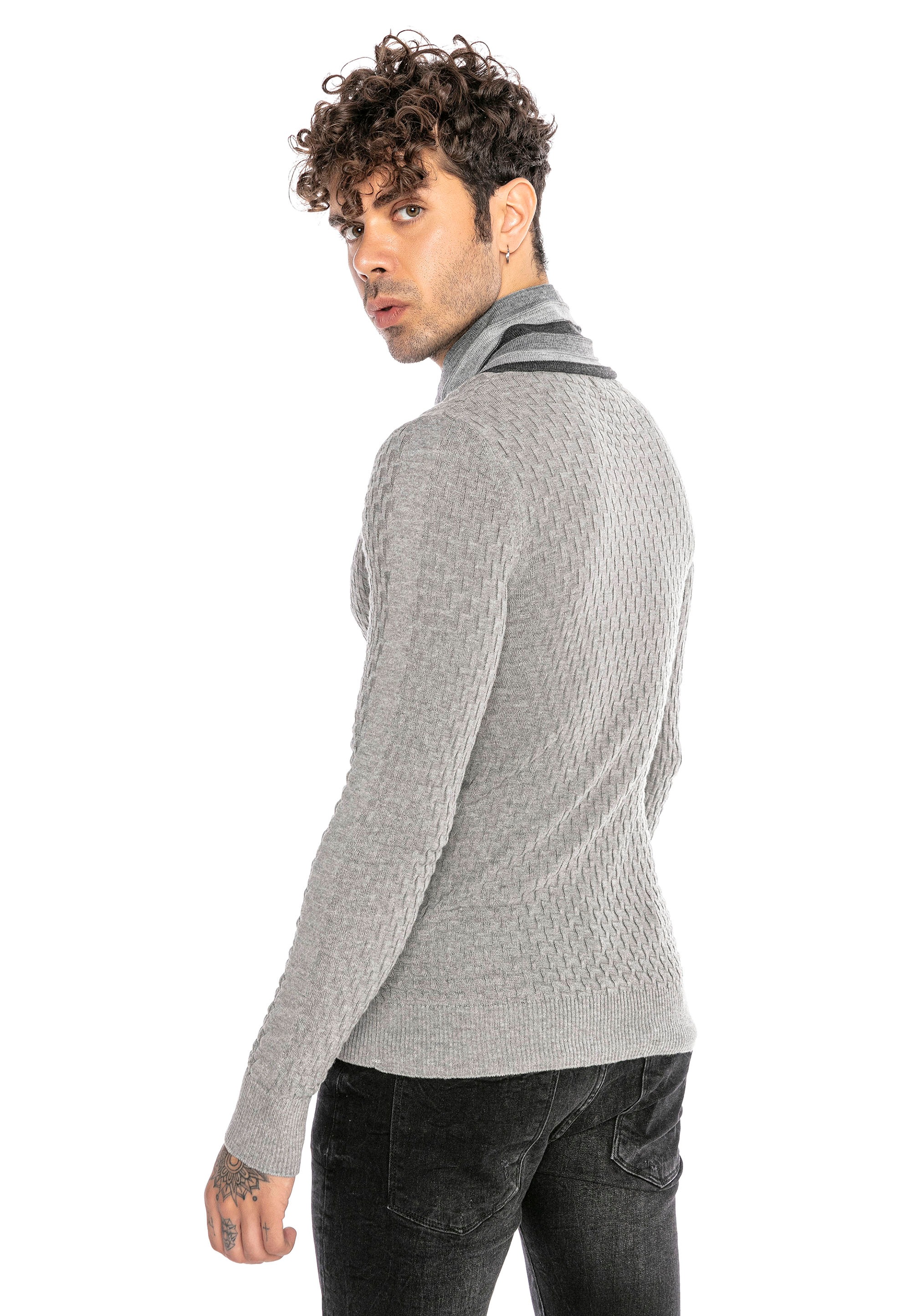 RedBridge Strickpullover »Temecula«, mit lässigem Schalkragen
