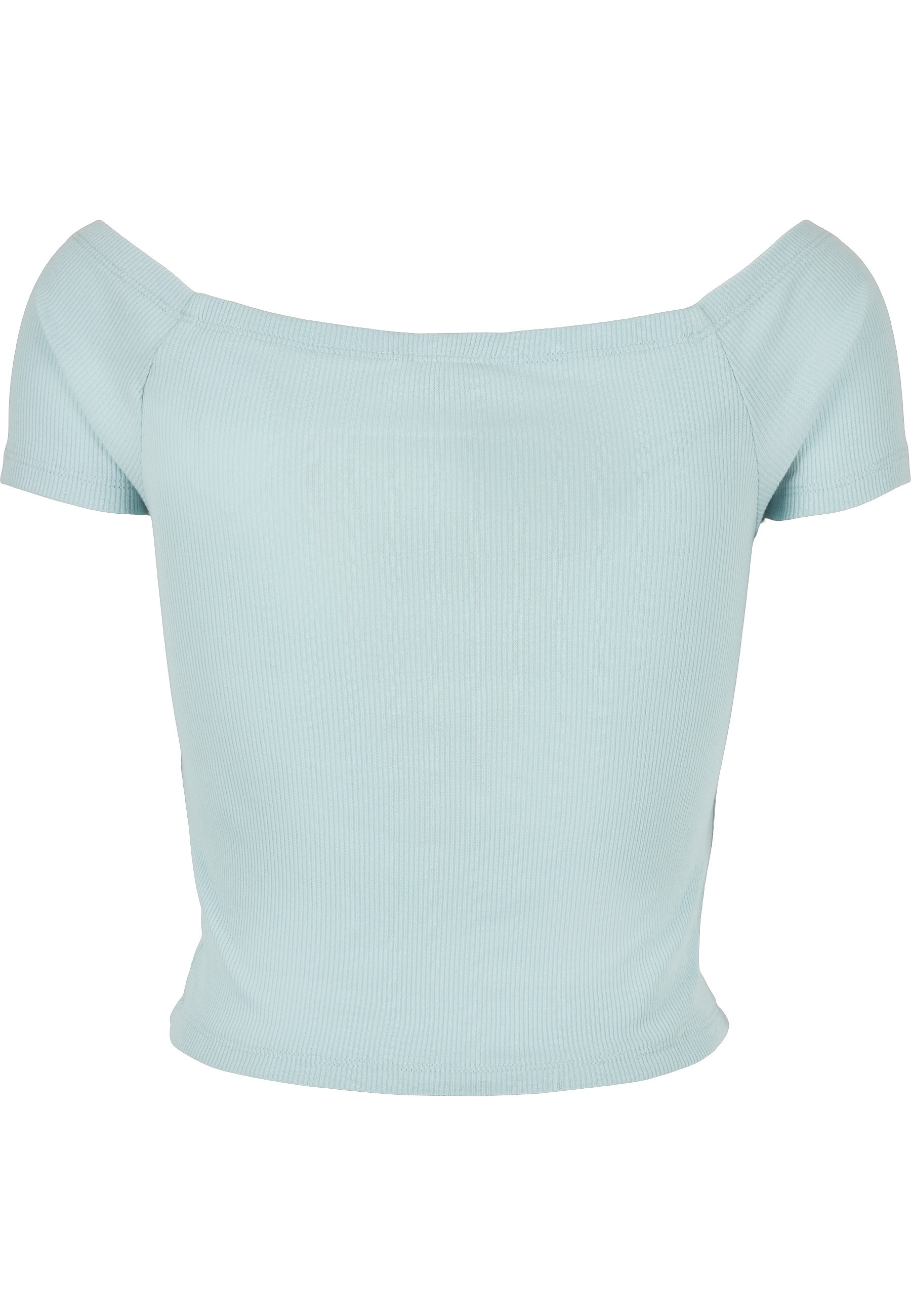 URBAN CLASSICS T-Shirt "Urban Classics Damen Ladies Off Shoulder Rib Tee" 1 günstig online kaufen