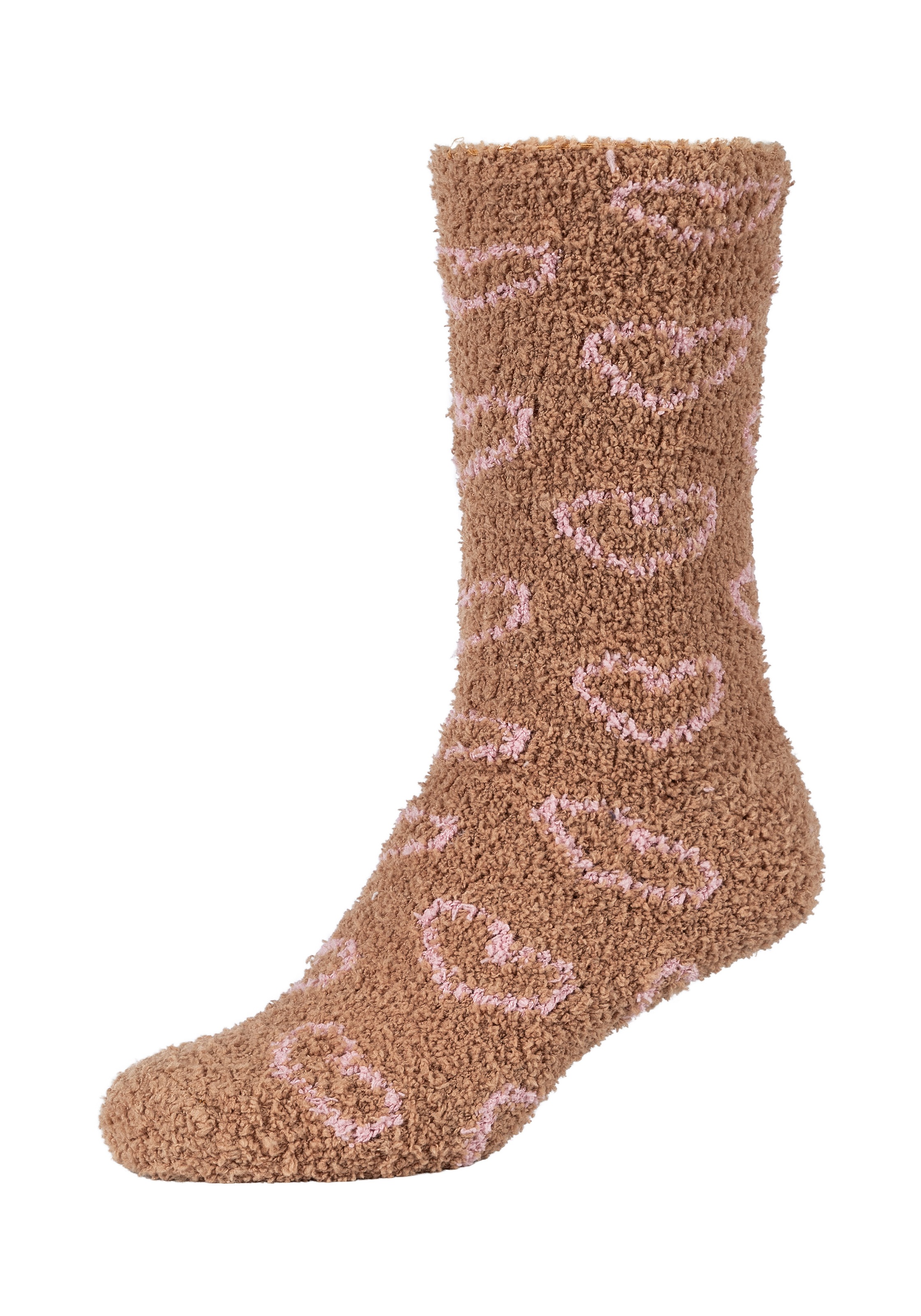 Camano Kuschelsocken "warm & cozy" 3 Paar tlg. gestreift, gemustert, weich, günstig online kaufen