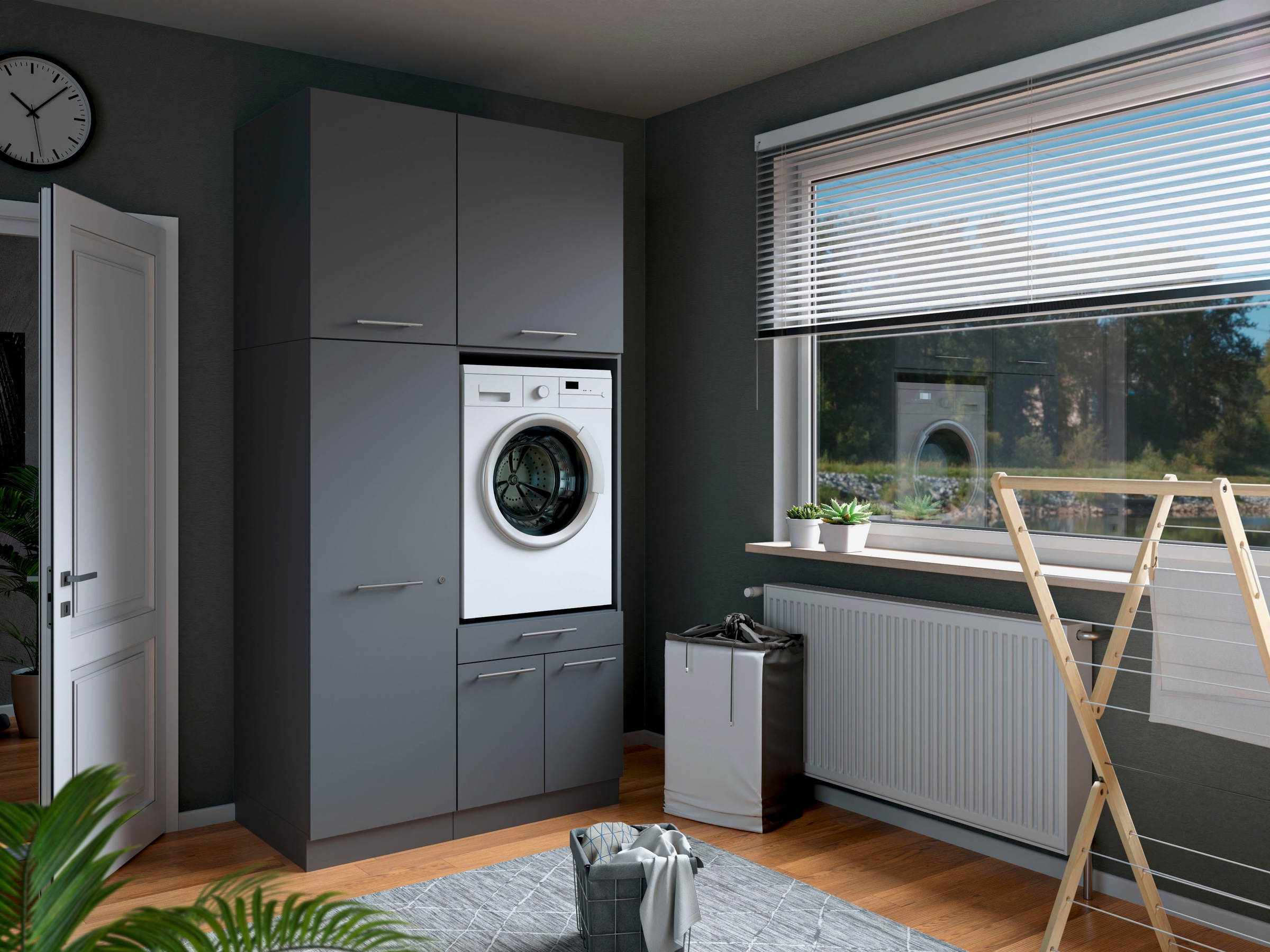 Laundreezy Mehrzweckschrank-Set "Laundreezy, 4-tlg. Mehrzweckschrank-Set B/ günstig online kaufen