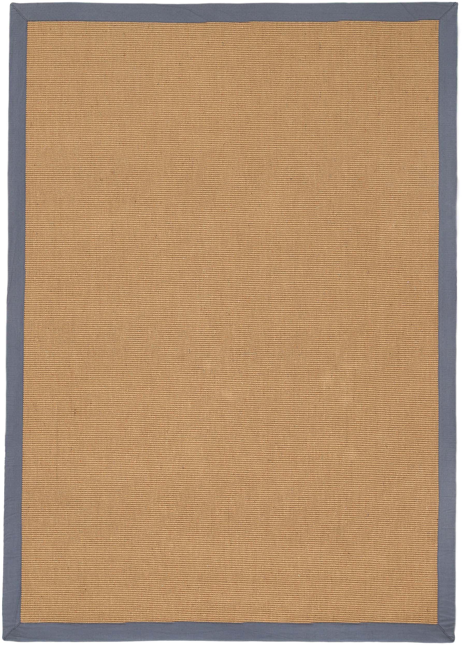 carpetfine Sisalteppich Anti farbiger BAUR rechteckig, Bordüre, »Sisal«, Rutsch auf | Rechnung Rückseite mit