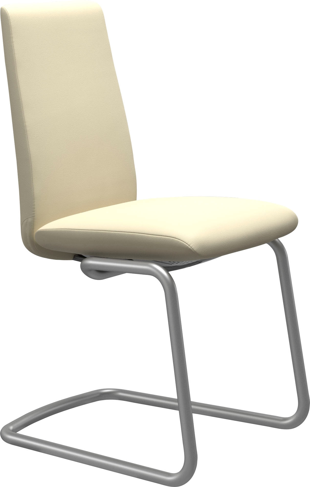 Stressless Polsterstuhl "Laurel" () Low Back, Größe M, mit Beinen aus Stahl in Chrom matt