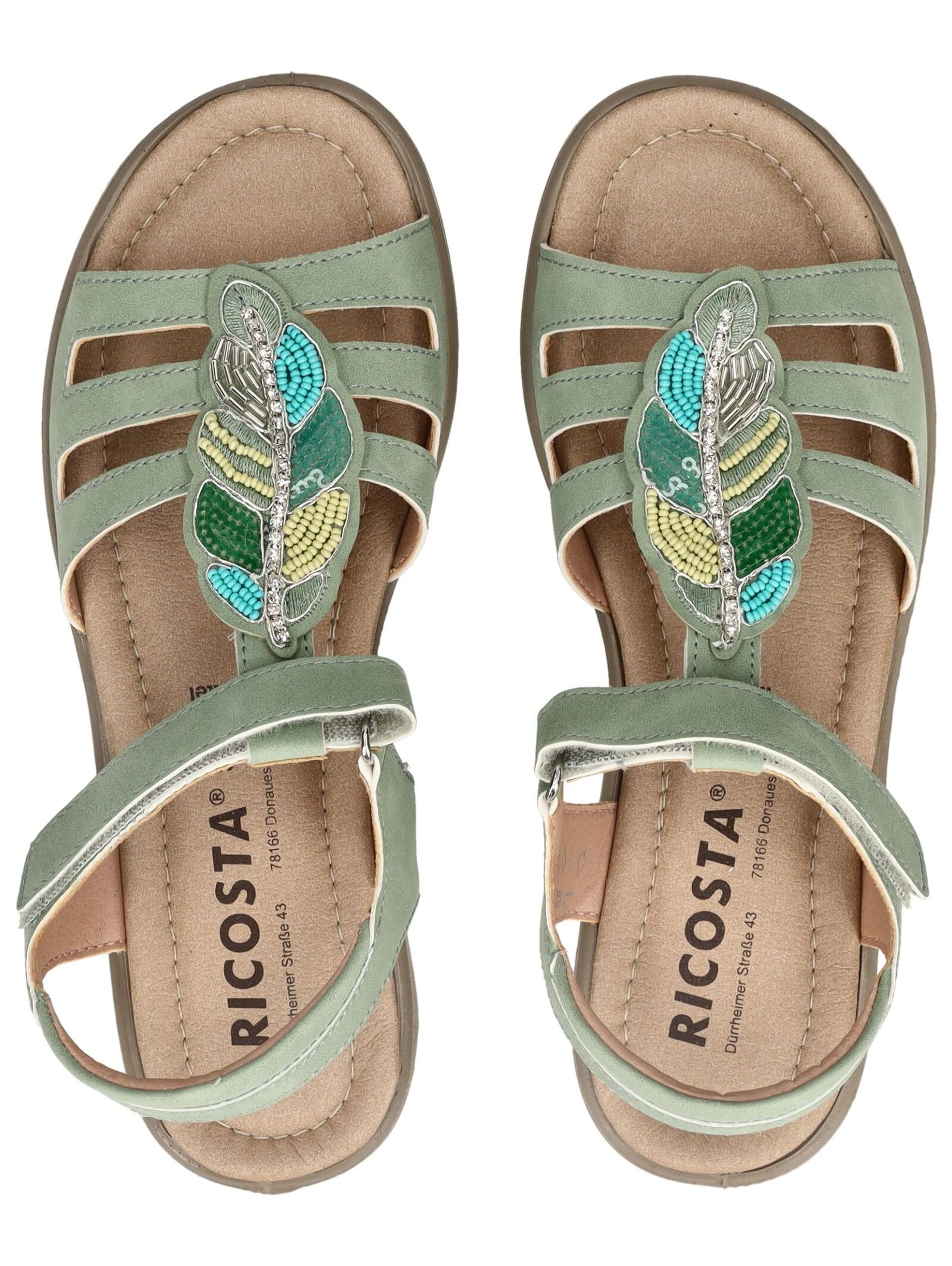 Ricosta Riemchensandalette »Ricosta Sandalen Lederimitat«