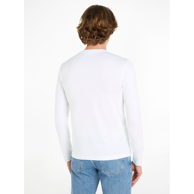 Calvin Klein Langarmshirt »STRETCH SLIM FIT LS T-SHIRT« ▷ kaufen | BAUR