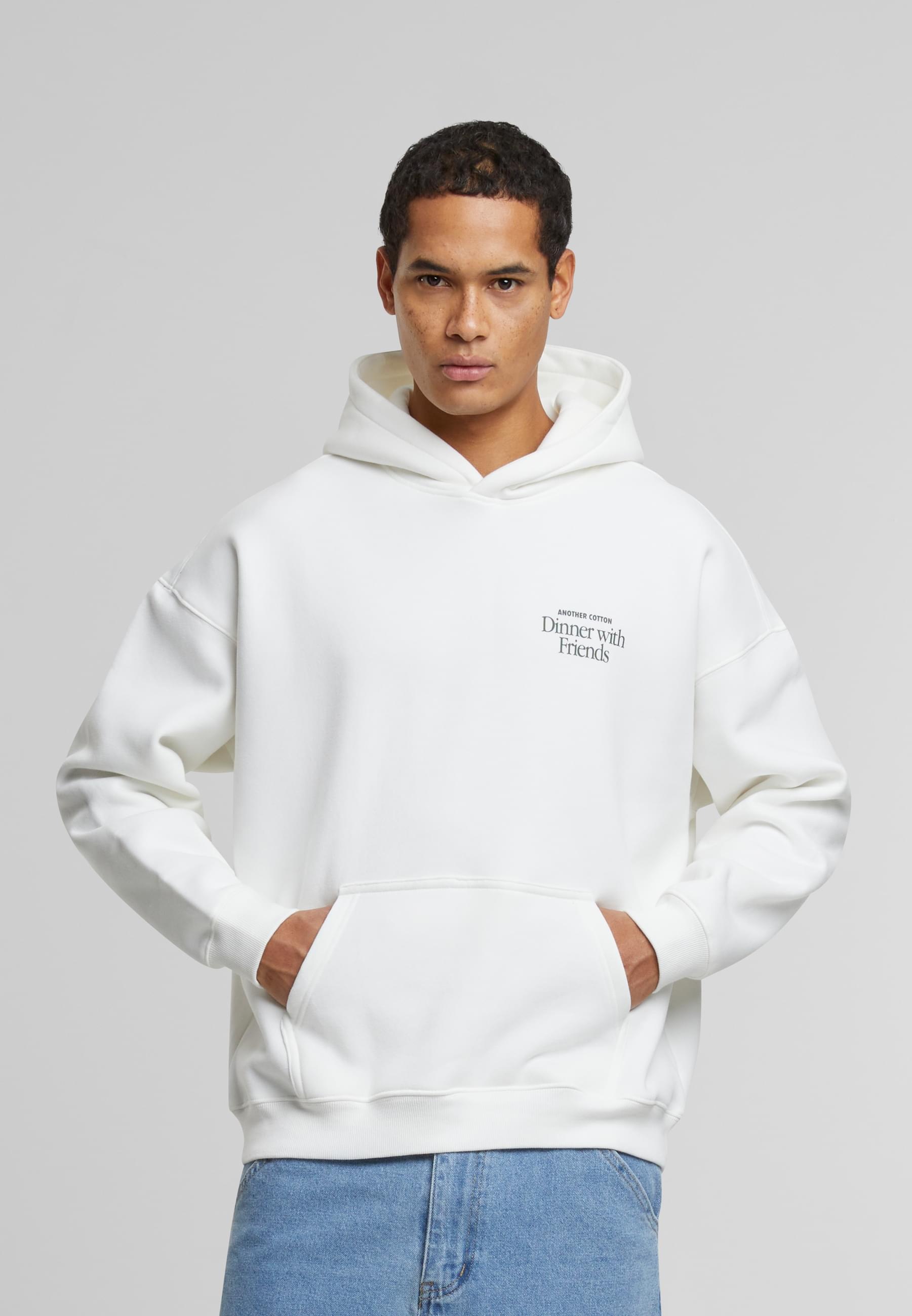 Another Cotton Lab Kapuzensweatshirt »Another Cotton Lab Dinner With Friends Oversized Hoodie«, (1 tlg.)