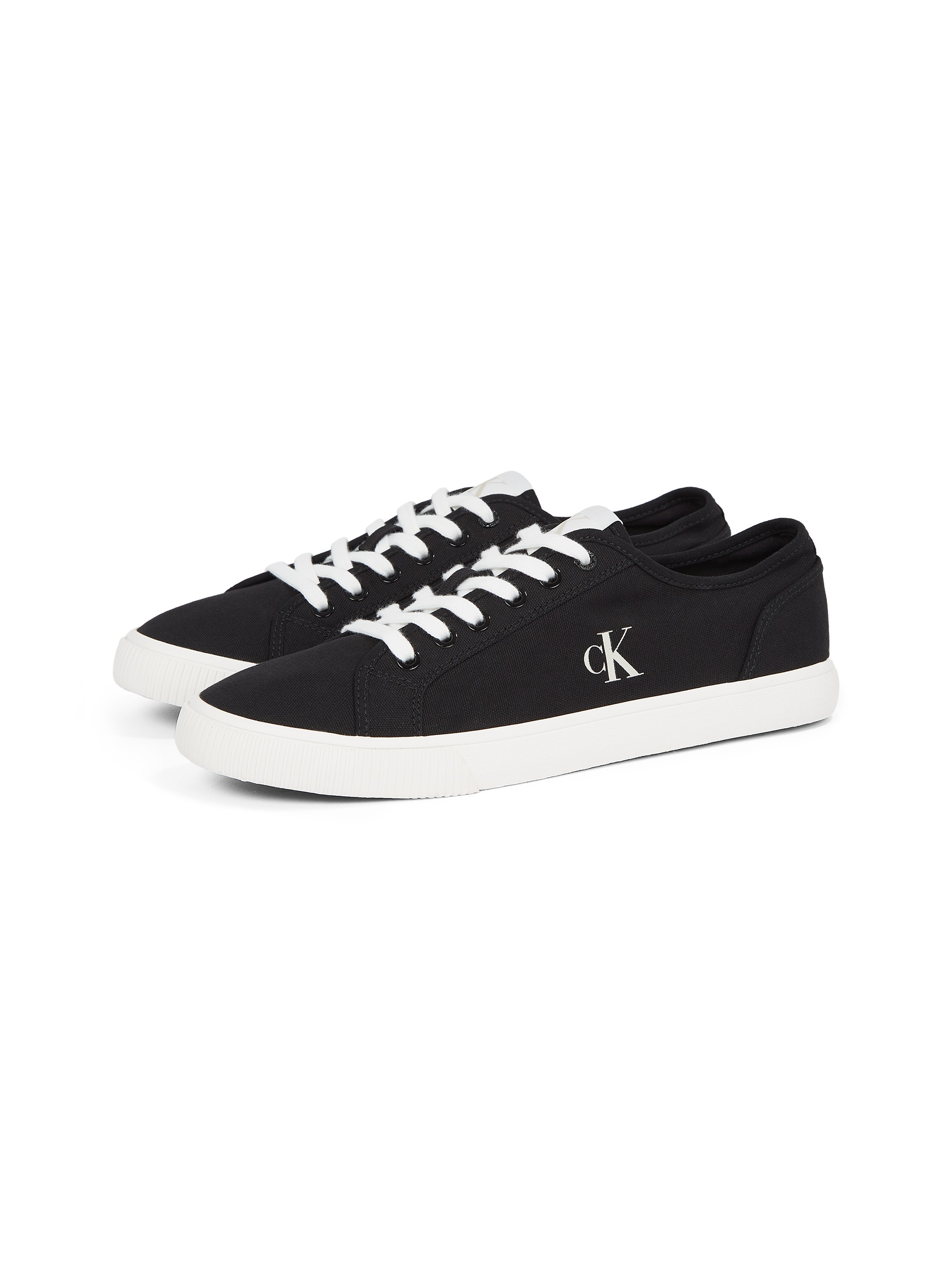 Calvin Klein Jeans Sneaker "ESS VULC LOW MG CANVAS" Schnürschuh, Halbschuh, günstig online kaufen