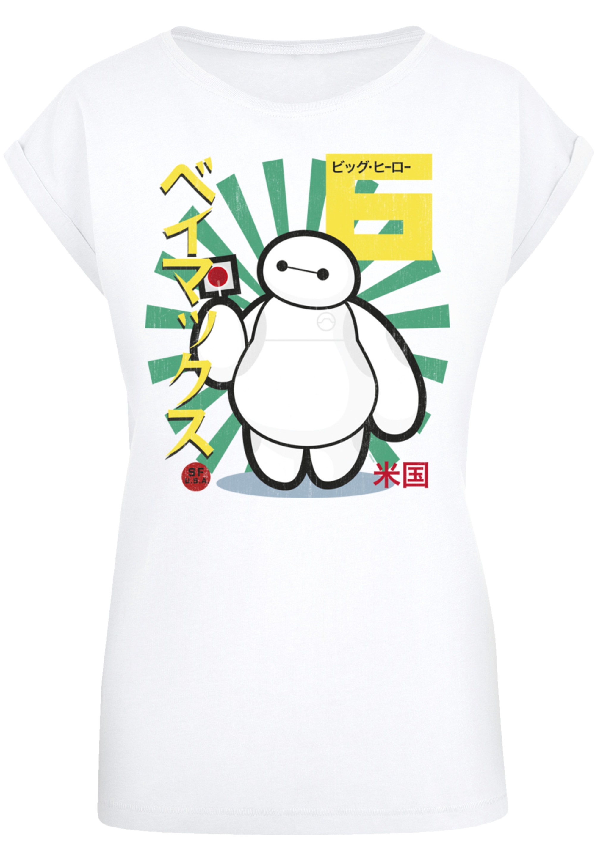 F4NT4STIC T-Shirt »Big Hero 6 Baymax Lollypop«, Premium Qualität