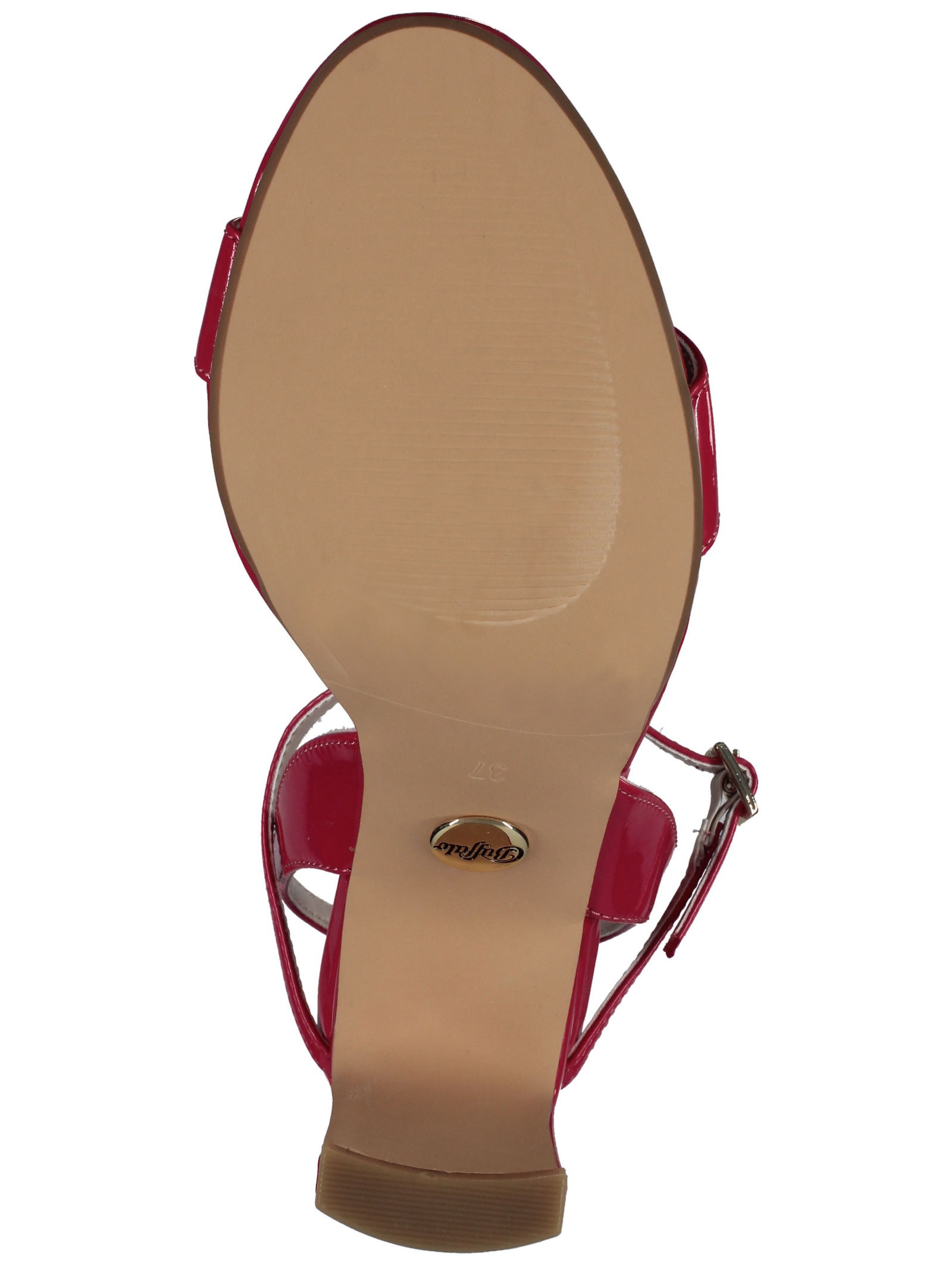 Buffalo Peeptoepumps »Buffalo Sandalen Lederimitat«