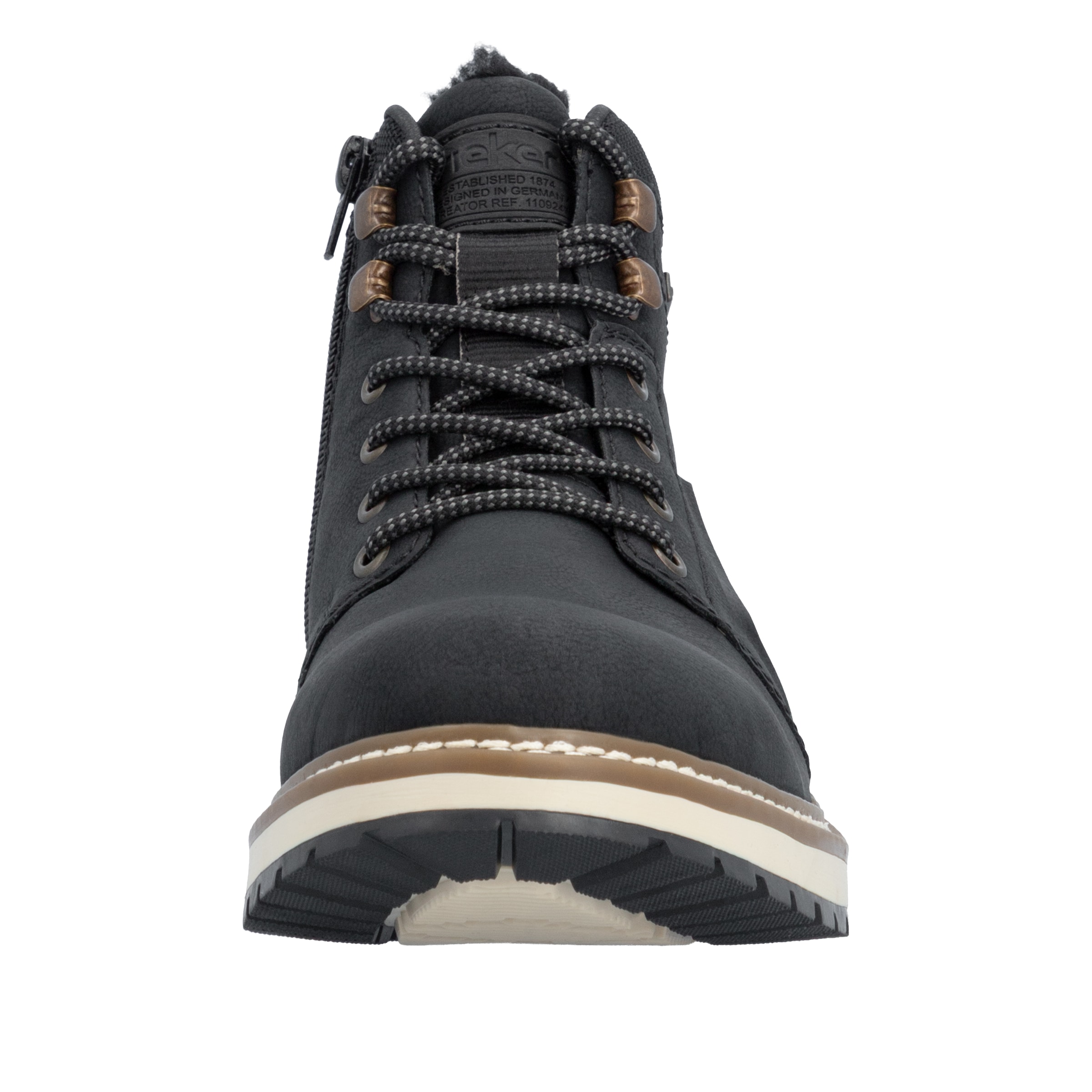 Rieker Winterboots  Schnürboots mit praktischem Reißverschluss, TEX-Membran