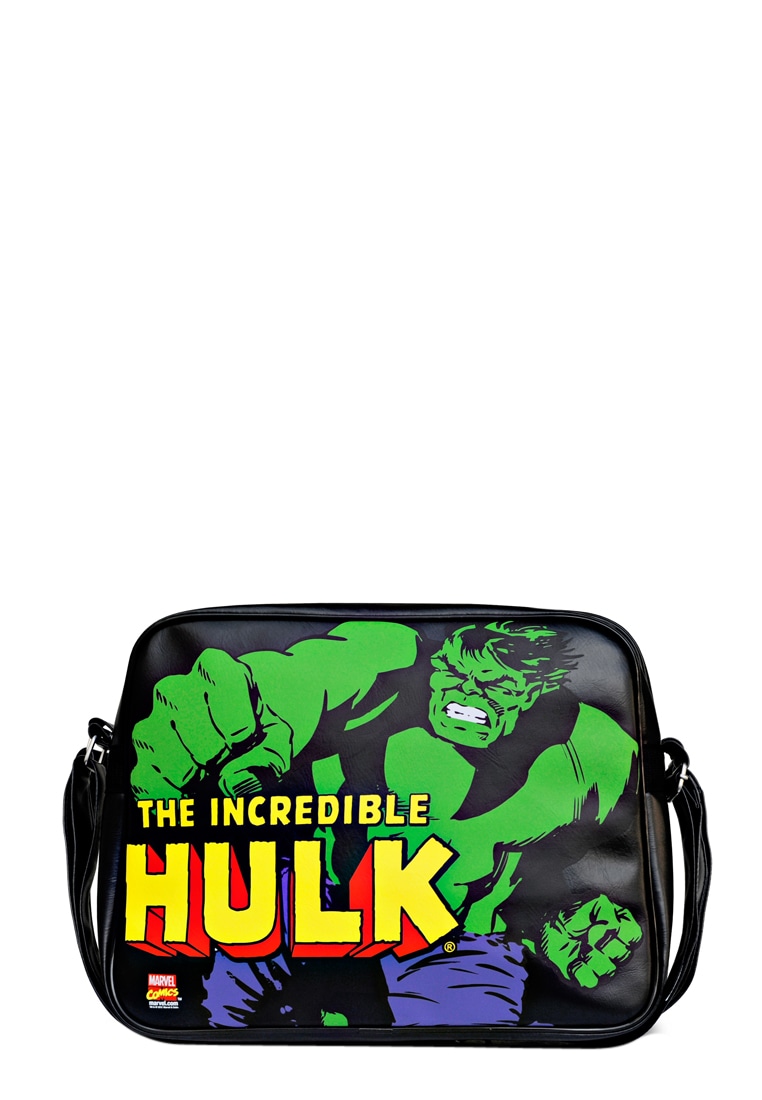 LOGOSHIRT Schultertasche »Hulk«, mit tollem Print