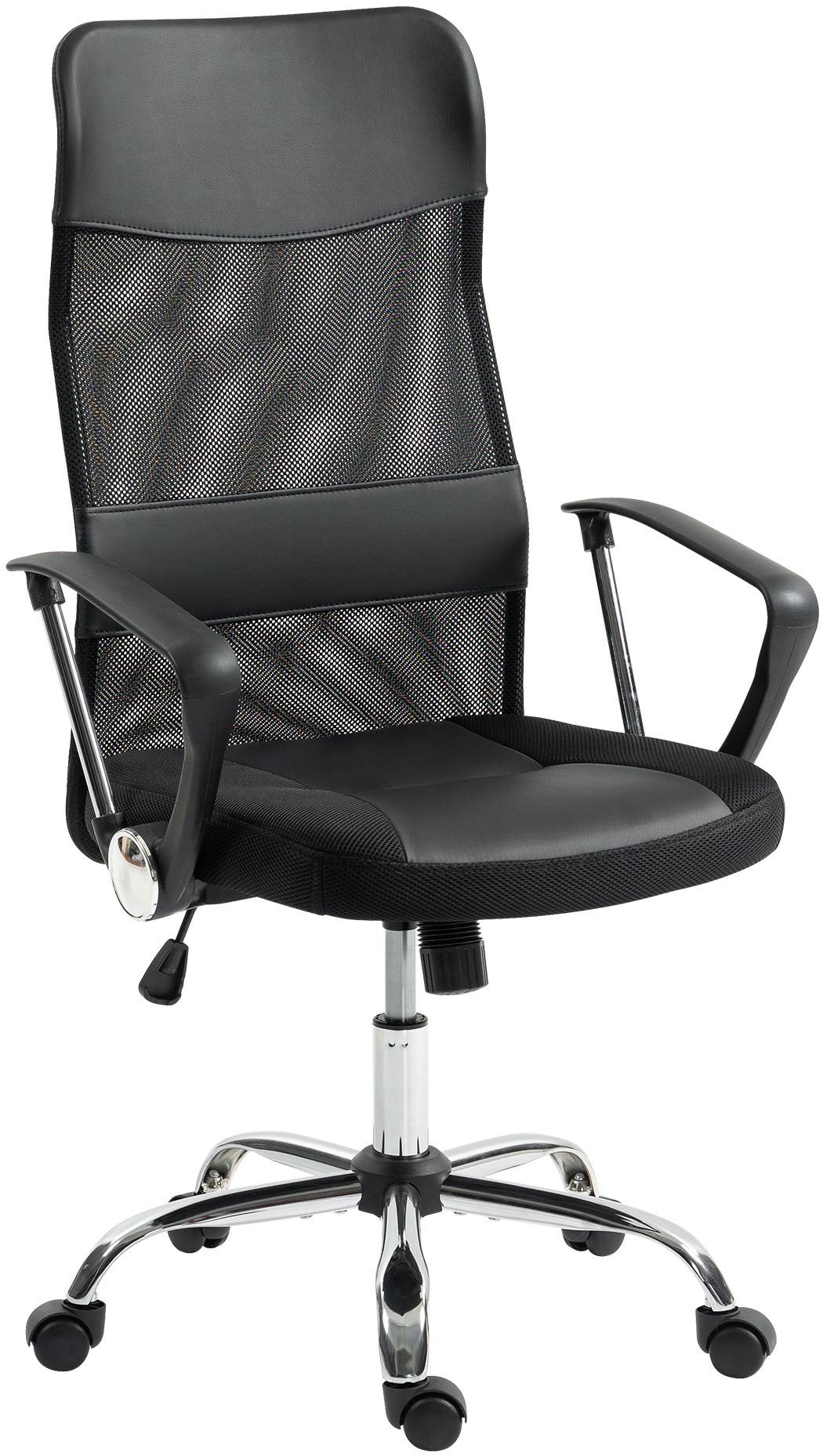 Duo Collection Bürostuhl »Regensburg« () mit verchromten Fußkreuz, Chefsessel