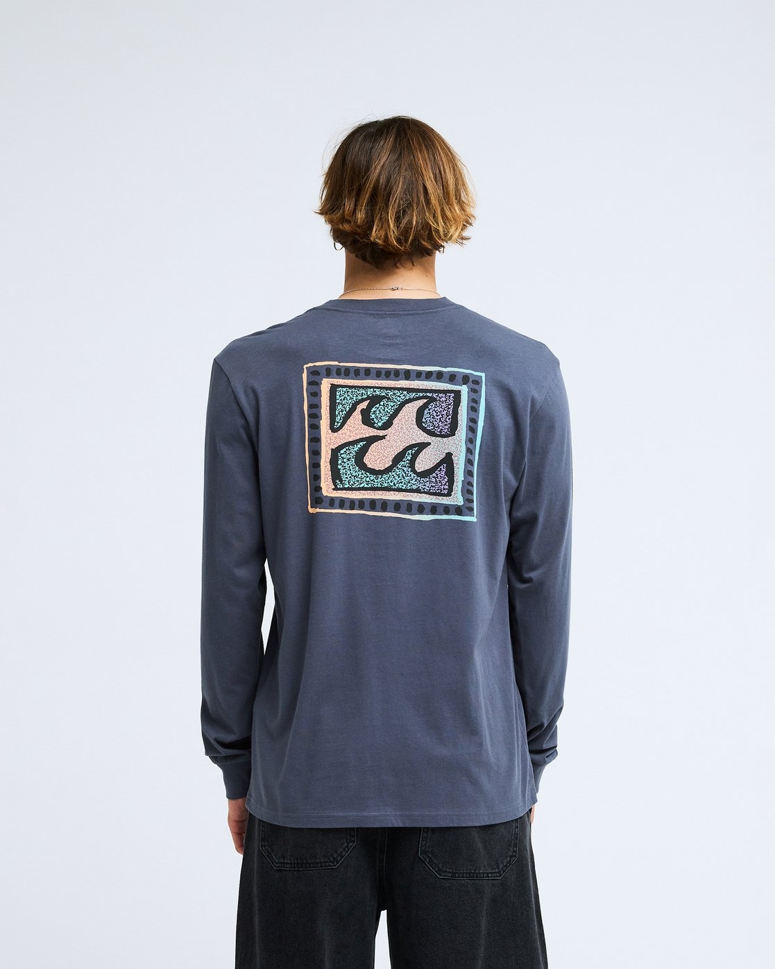 Billabong Langarmshirt »CRAYON WAVE LS« aus Baumwolle, in den Größen S bis XXL