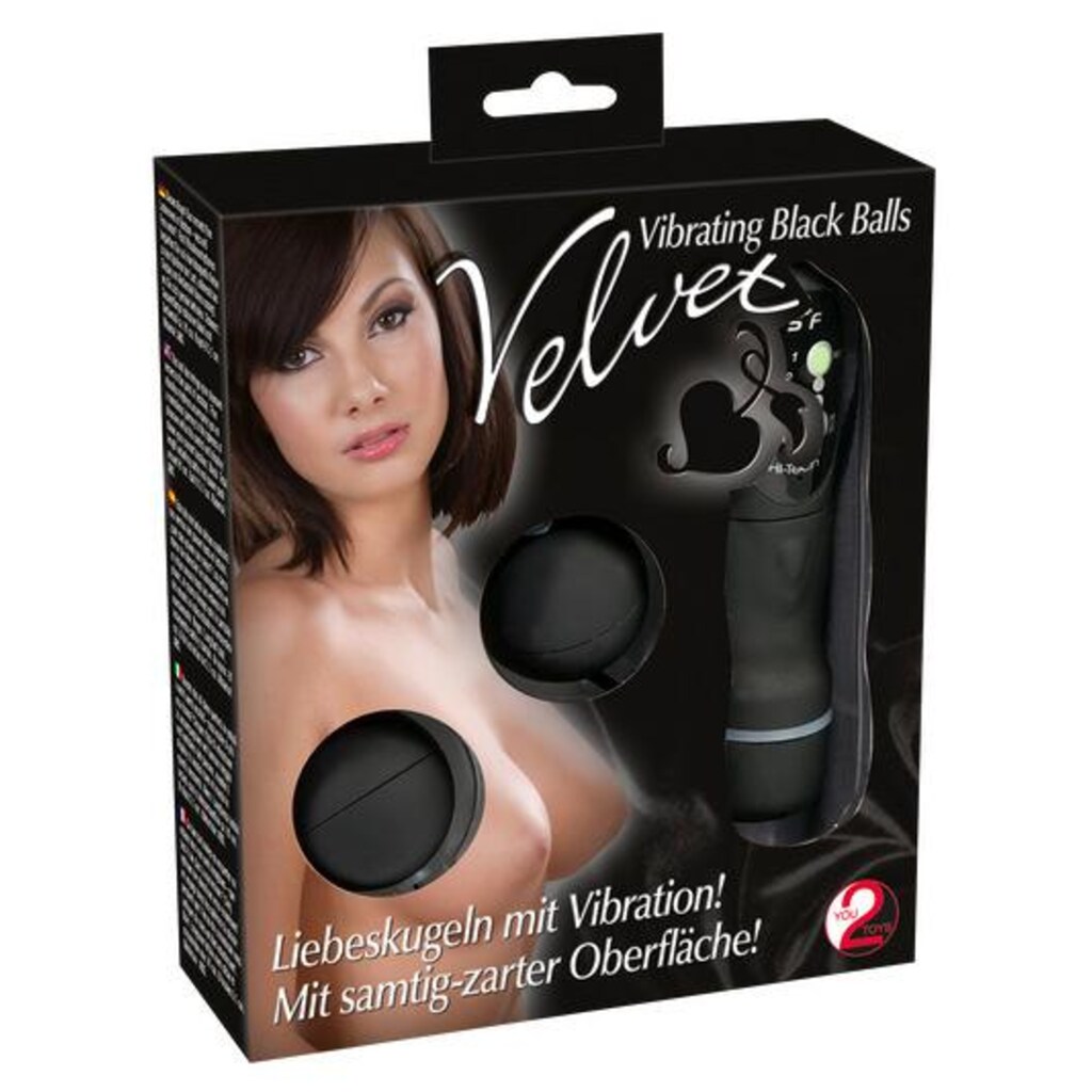 You2Toys Liebeskugeln »Vibrating Black Balls«