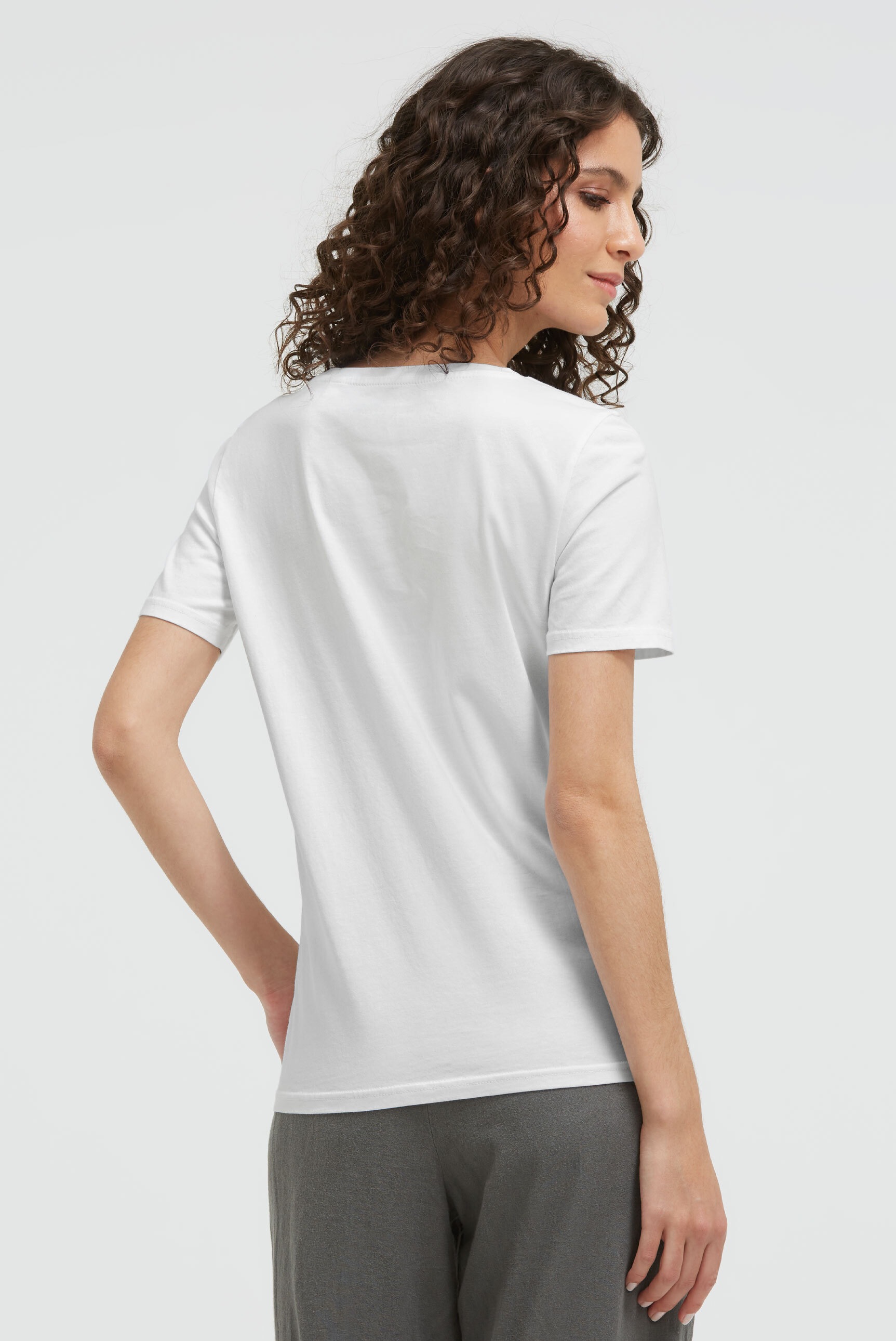 SOCCX Rundhalsshirt mit Necktape