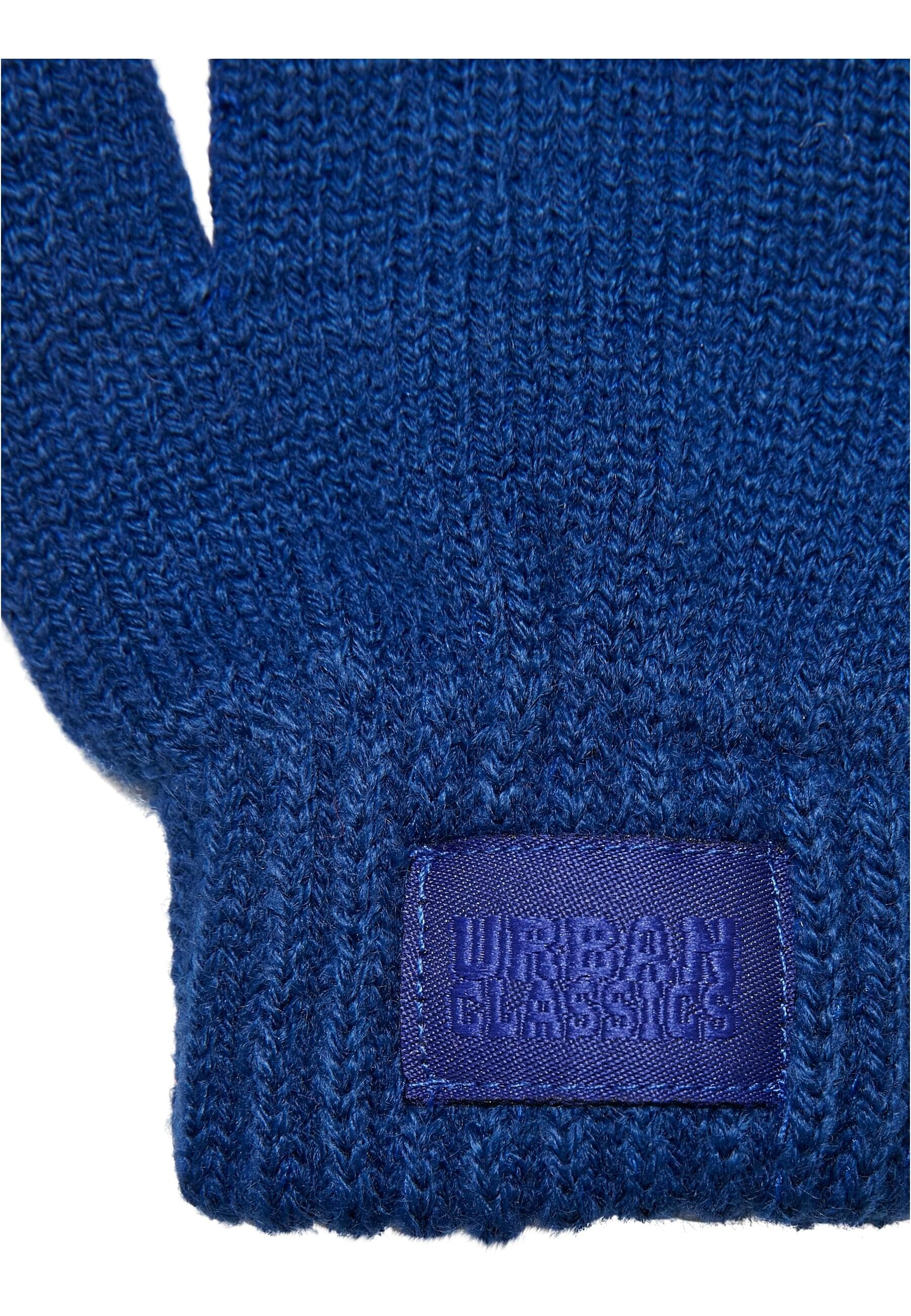URBAN CLASSICS Baumwollhandschuhe »Urban Classics Unisex Knit Gloves Kids 2-Pack«