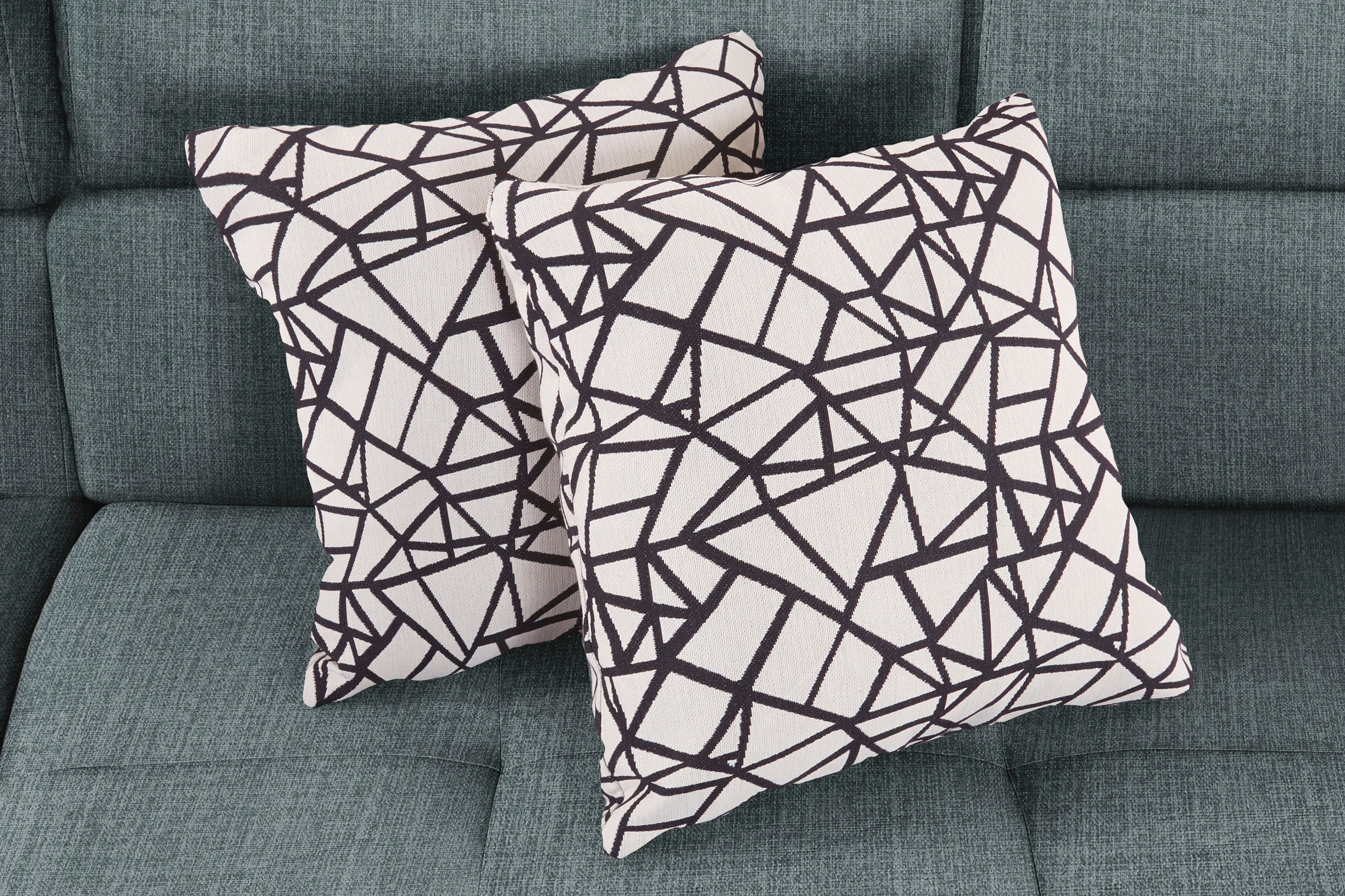 COTTA Ecksofa »Mia L-Form«, 3-tlg.-Kissen-Set, Recamiere, wahlweise mit oder ohne RGB-Beleuchtung