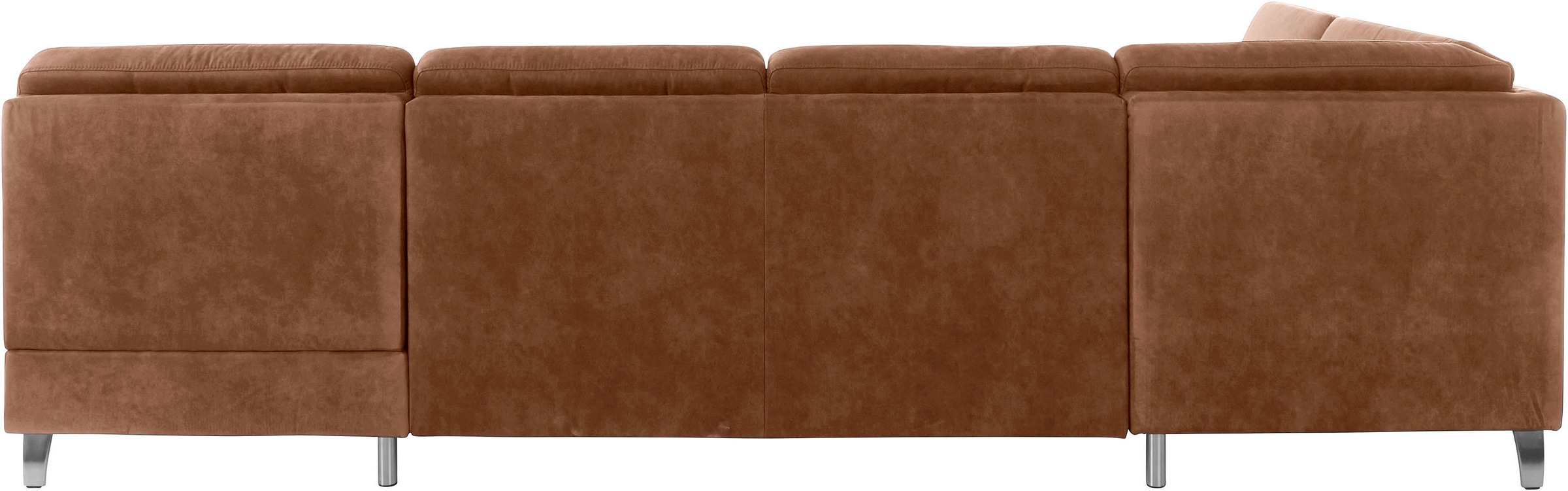 sit&more Wohnlandschaft »Clio U-Form«, wahlweise mit Bettfunktion und Bettkasten, inklusive Federkern