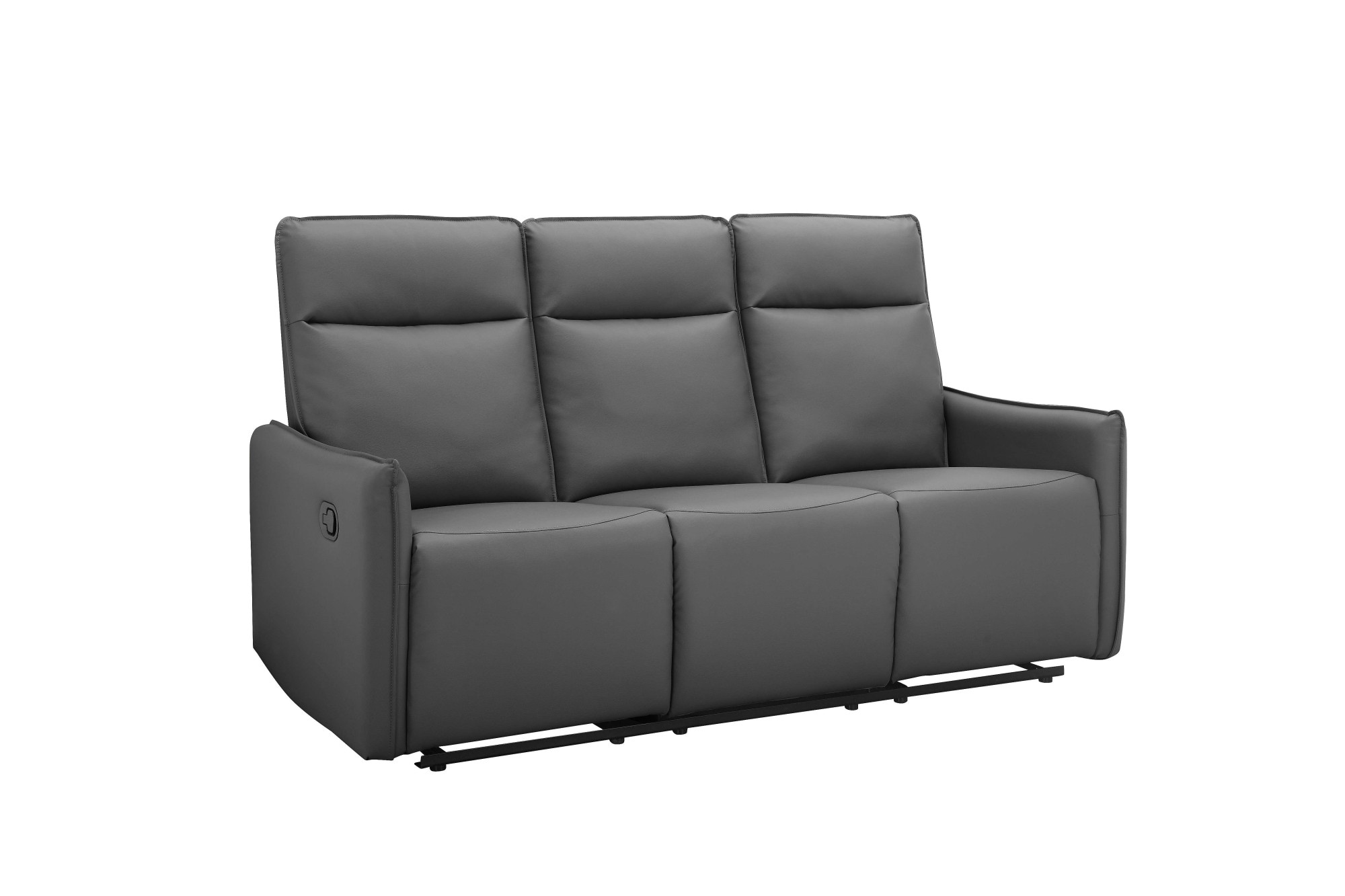 Dorel Home 3-Sitzer »Lugo, Kinosofa mit Reclinerfunktion in Kunstleder und Webstoff«, mit manueller Relaxfunktion in 2 Sitzen