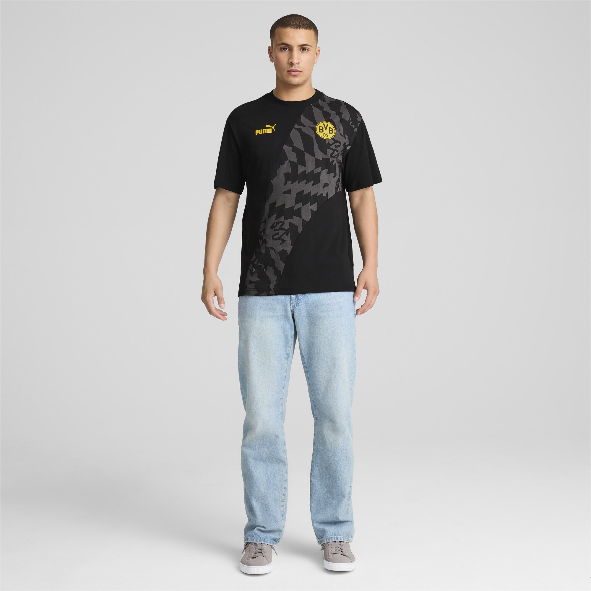 PUMA T-Shirt »Borussia Dortmund ftblCULTURE+ T-Shirt Herren«