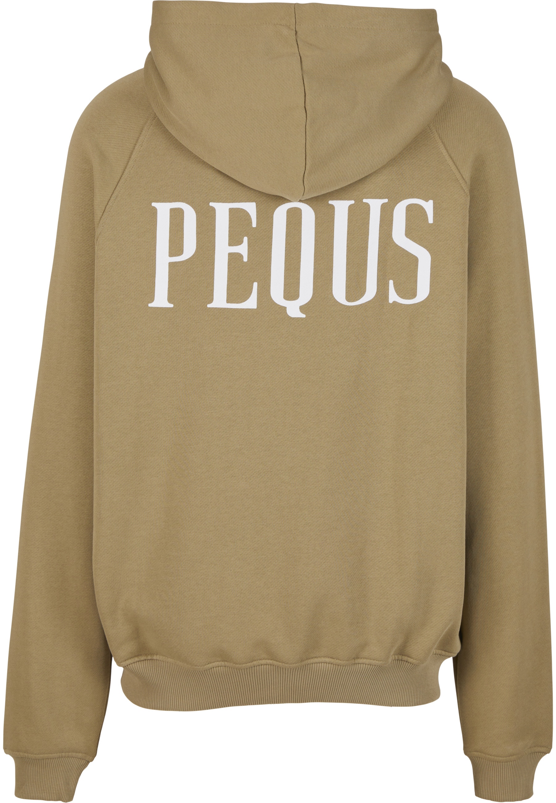 PEQUS Kapuzenpullover »PEQUS PEQUS Back Logo Zip-Hoodie« 1 tlg.
