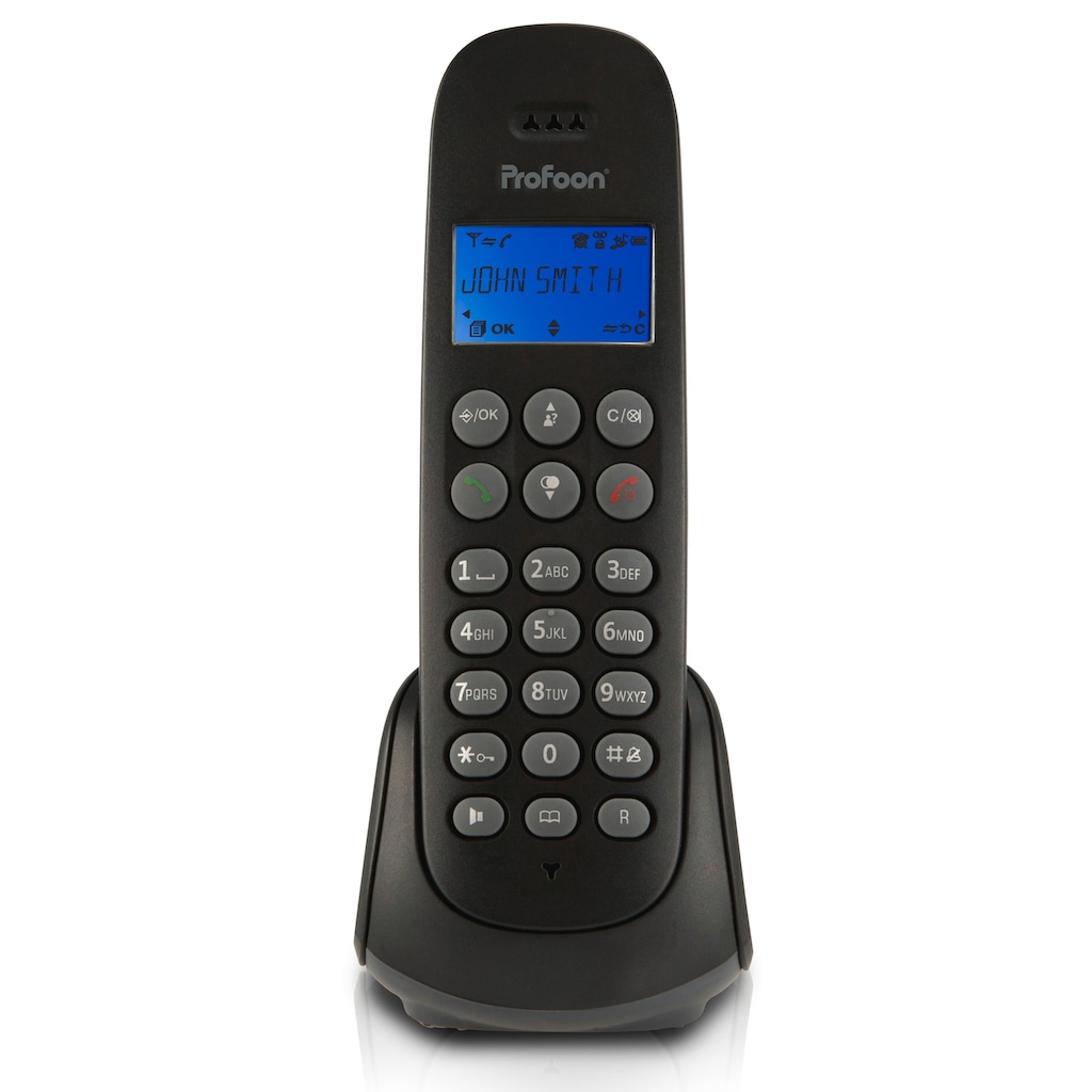 Profoon Schnurloses DECT-Telefon »PDX-300 - DECT-Telefon mit 1 Mobilteil«