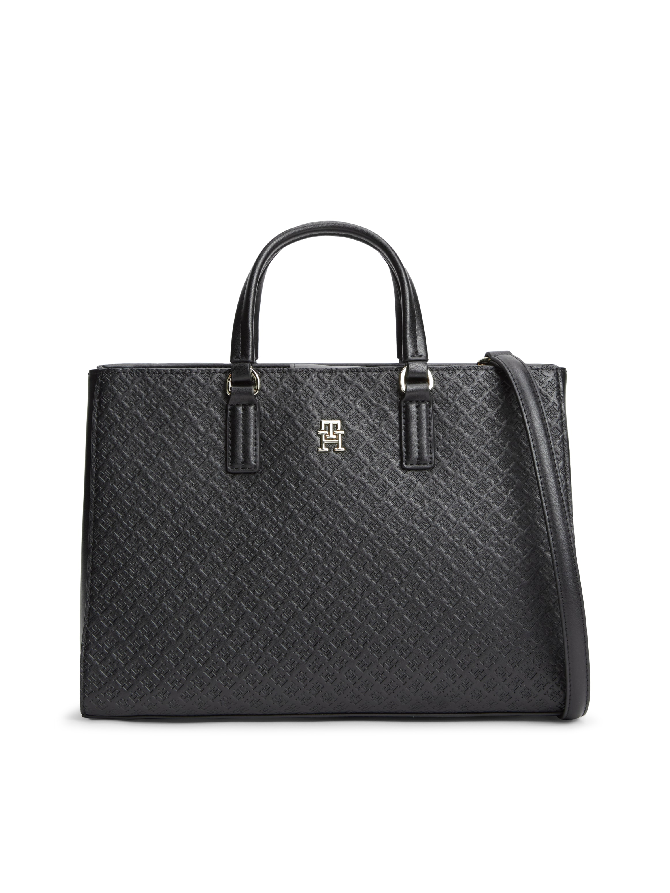 Tommy Hilfiger Henkeltasche "TH DAILY SATCHEL MONO" Damen Tragetasche, Hand günstig online kaufen