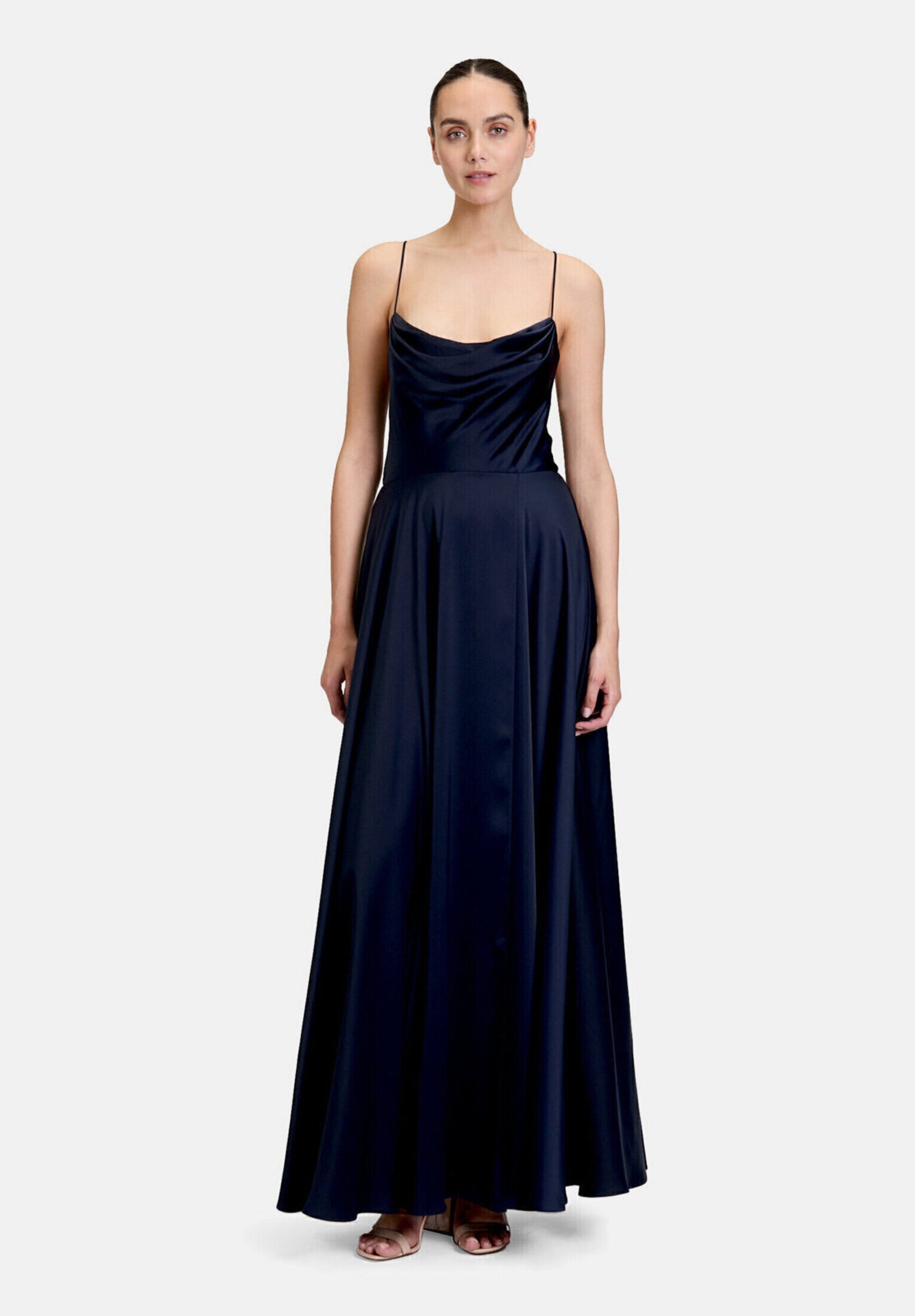 Vera Mont Abendkleid »Damen mit Wasserfallausschnitt« Ohne Tasche Material