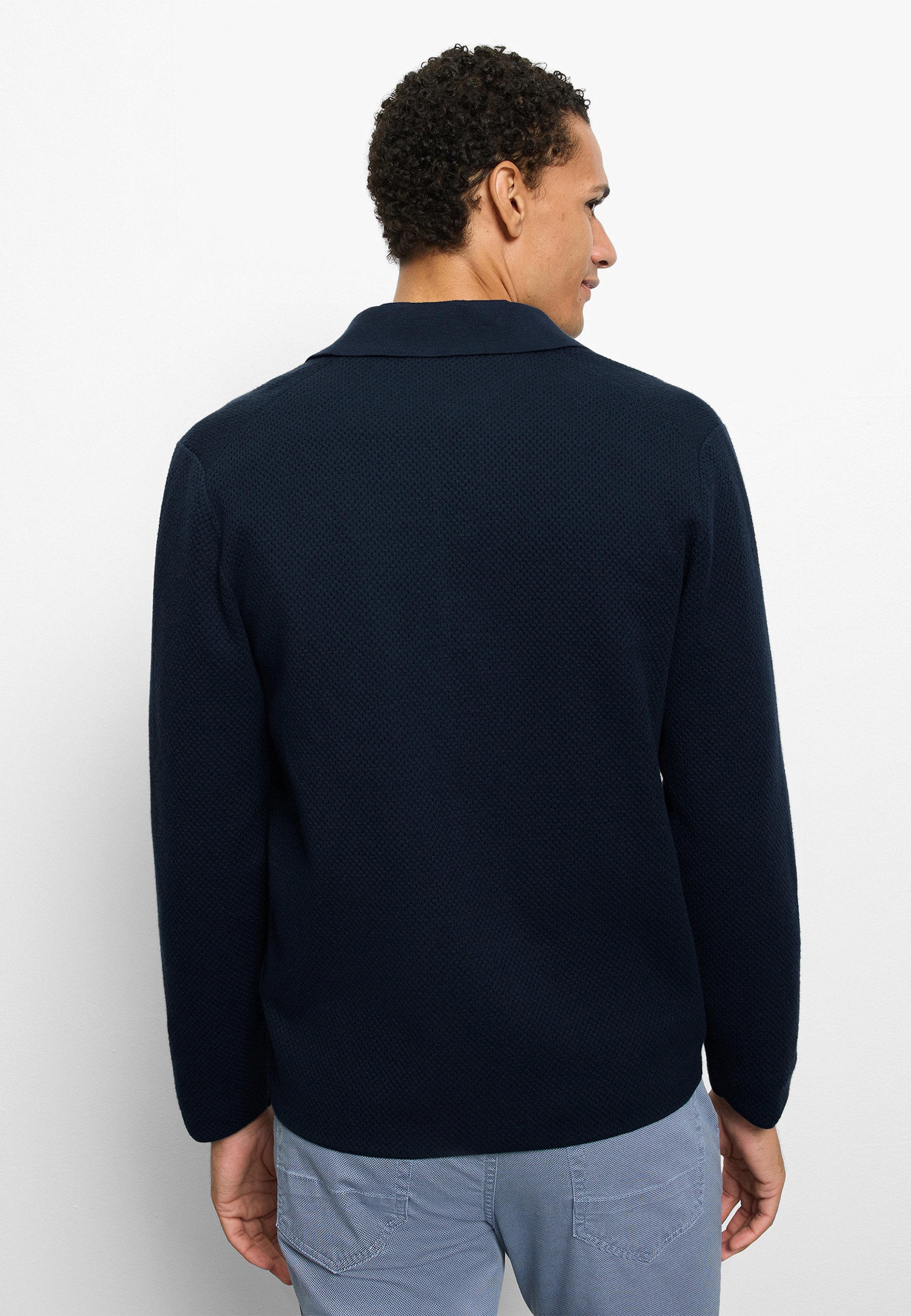 OLYMP Strickpullover »OLYMP Casual Strick, Overshirt«
