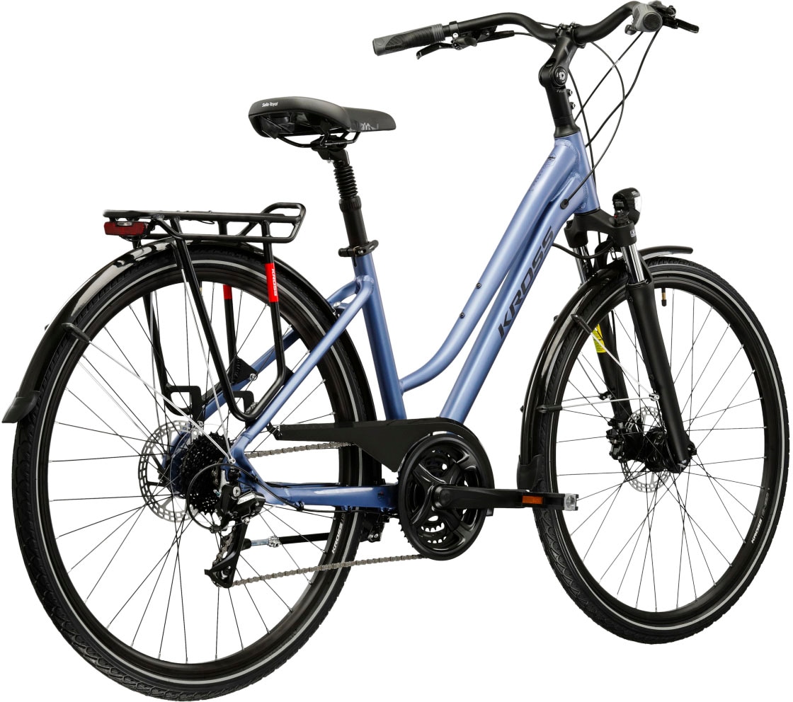 Kross Trekkingrad »Trans 4.0«, 24 Gang, Shimano, ACERA M3020 Schaltwerk, Kettenschaltung