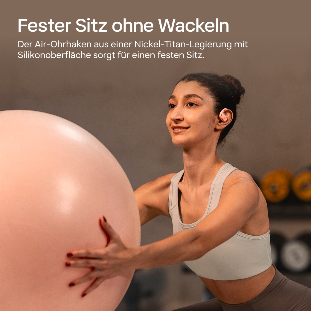 Shokz Open-Ear-Kopfhörer »OpenFit Air + Case«