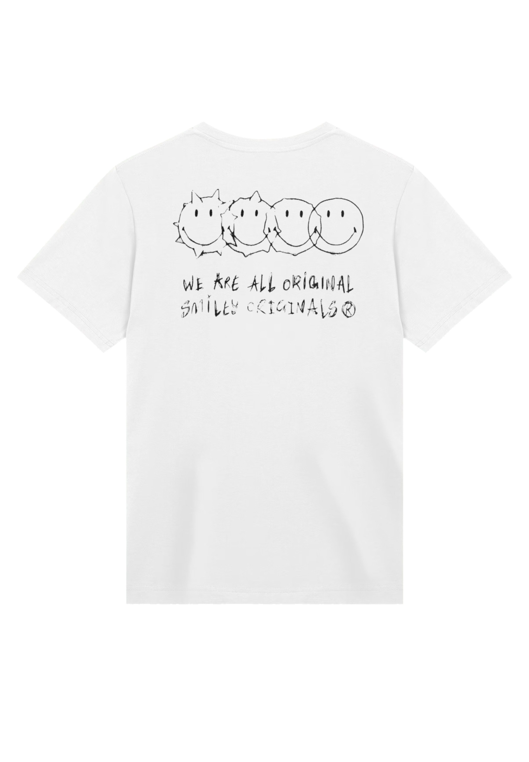 Thumbnail - F4NT4STIC T-Shirt "Smiley Originals We Are All Original Unique", Premium Qualität