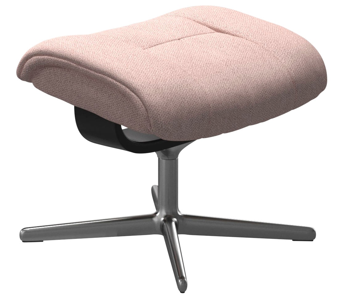 Stressless Fußhocker "Mayfair", mit Cross Base, Größe S, M & L, Holzakzent Schwarz