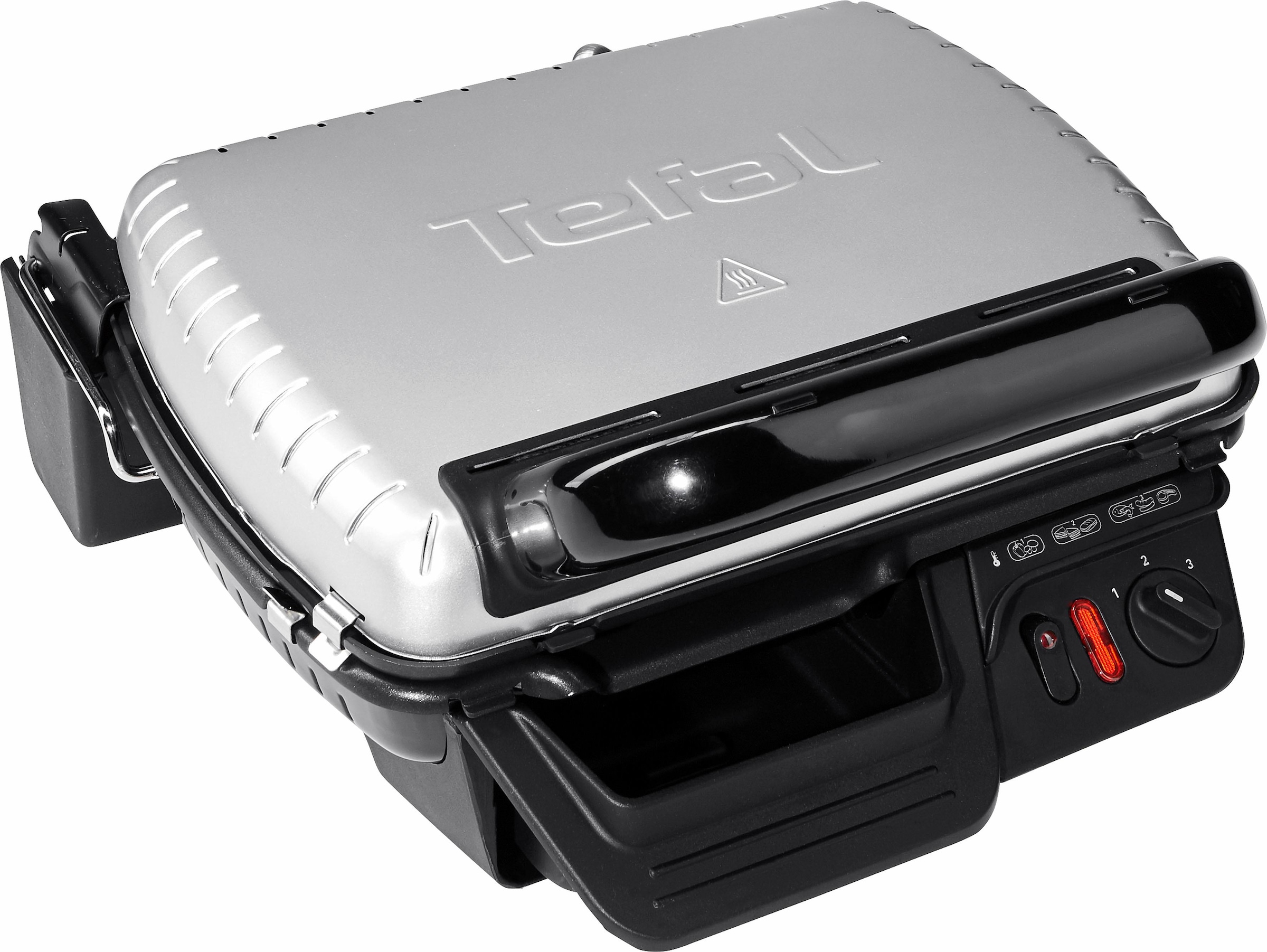 Tefal Kontaktgrill "GC3050" 2000 W aufklappbar, regelbarer Thermostat, antihaftbeschichtet