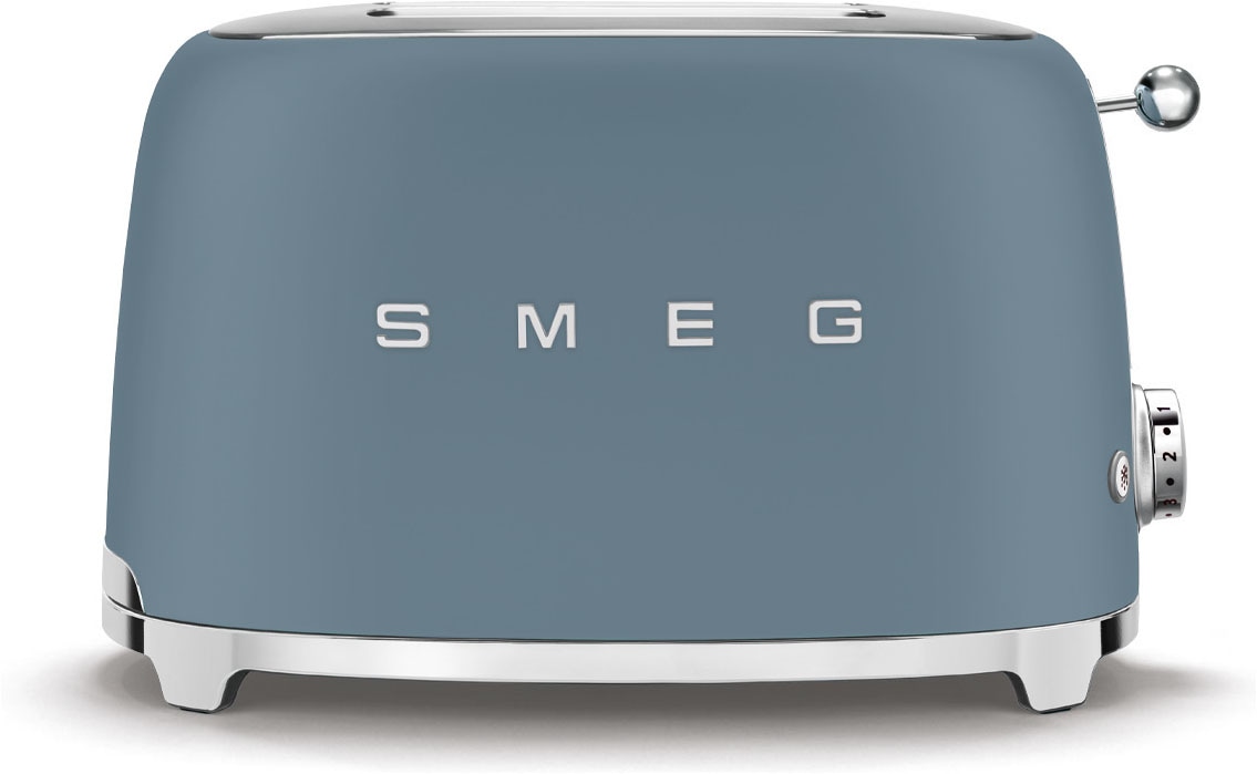 Smeg Toaster »TSF01SBMEU« 2 Schlitze für 2 XXL-Toastscheiben 950 W