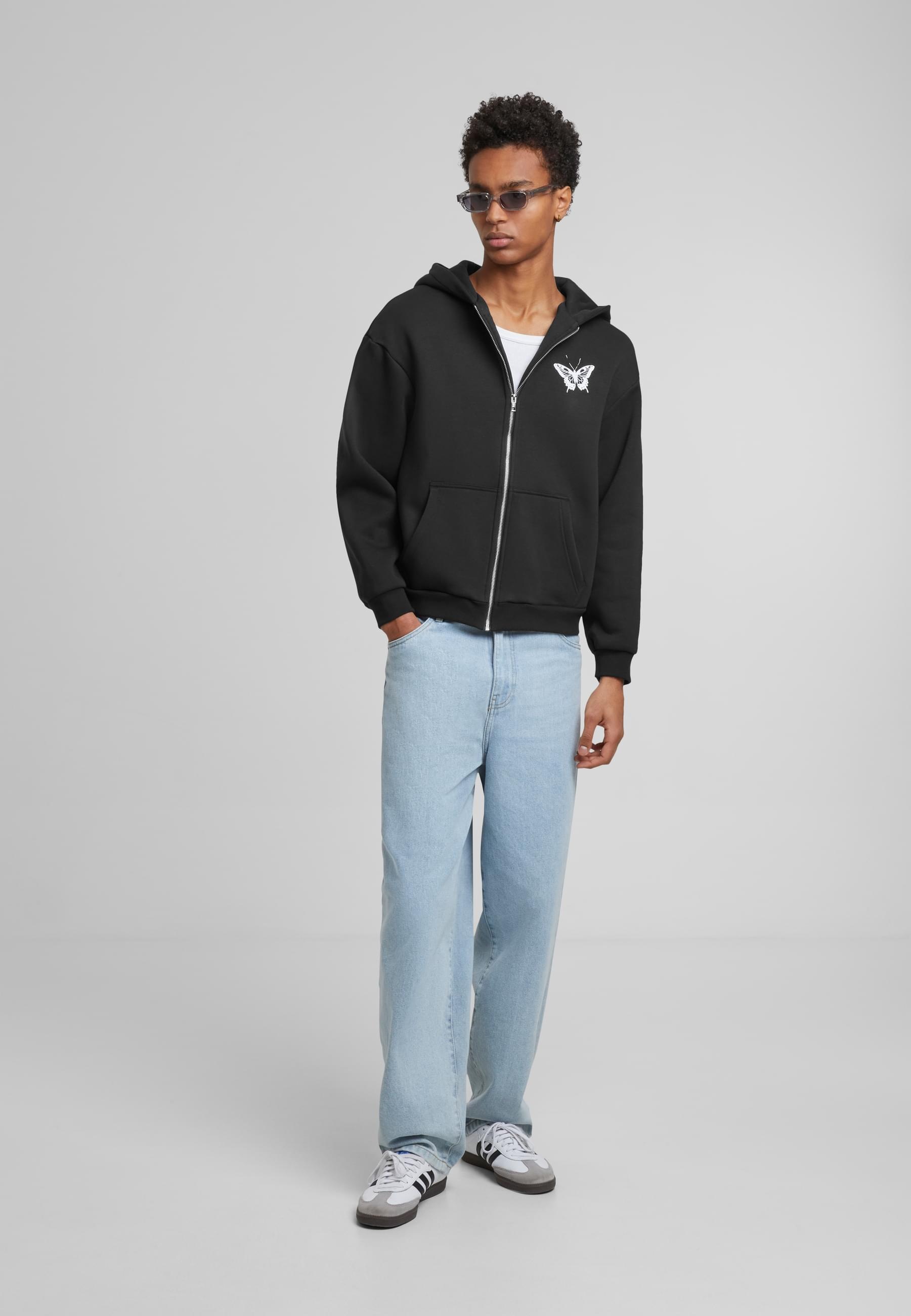 Upscale by Mister Tee Sweatjacke »Upscale by Mister Tee Let‘s Get Lost Fluffy Zip Hoody«