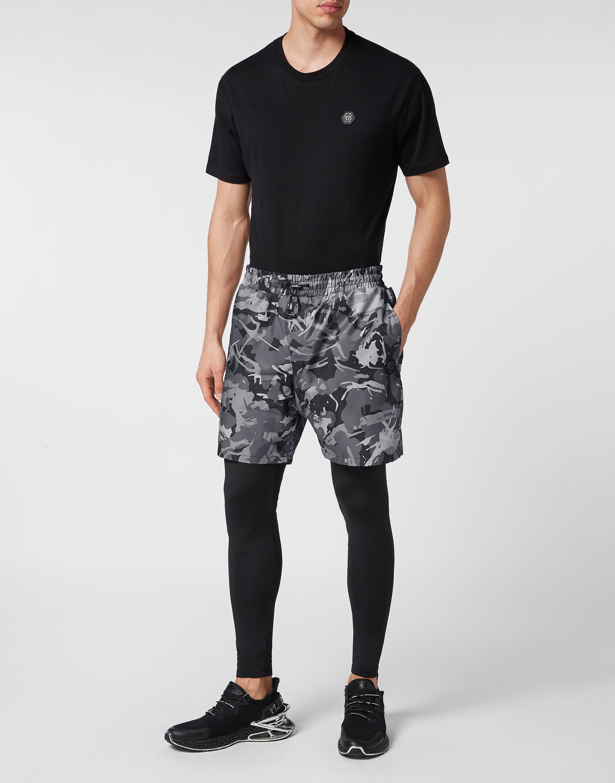 PLEIN SPORT Laufhose »Camouflage«