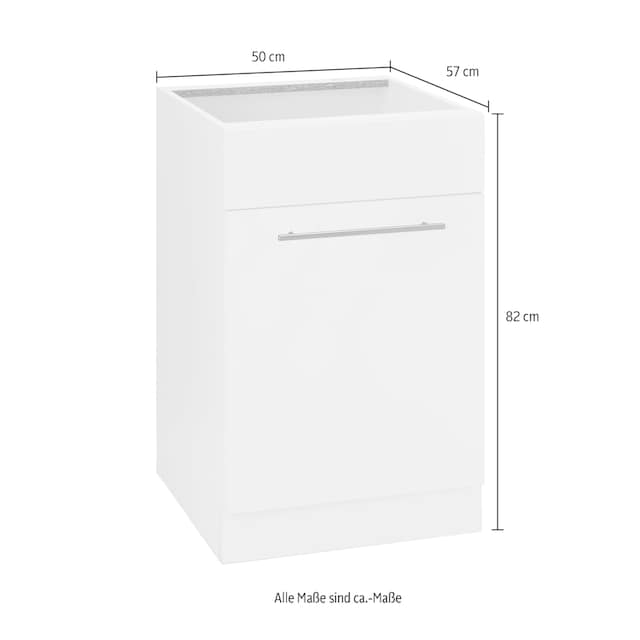 wiho Küchen Spülenschrank »Flexi2«, Breite 50 cm kaufen | BAUR
