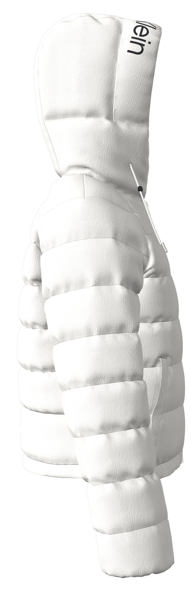 Calvin Klein Jeans Steppjacke »LIGHTWEIGHT LOGO PUFFER«, mit Kapuze, Mit Rundhalsausschnitt