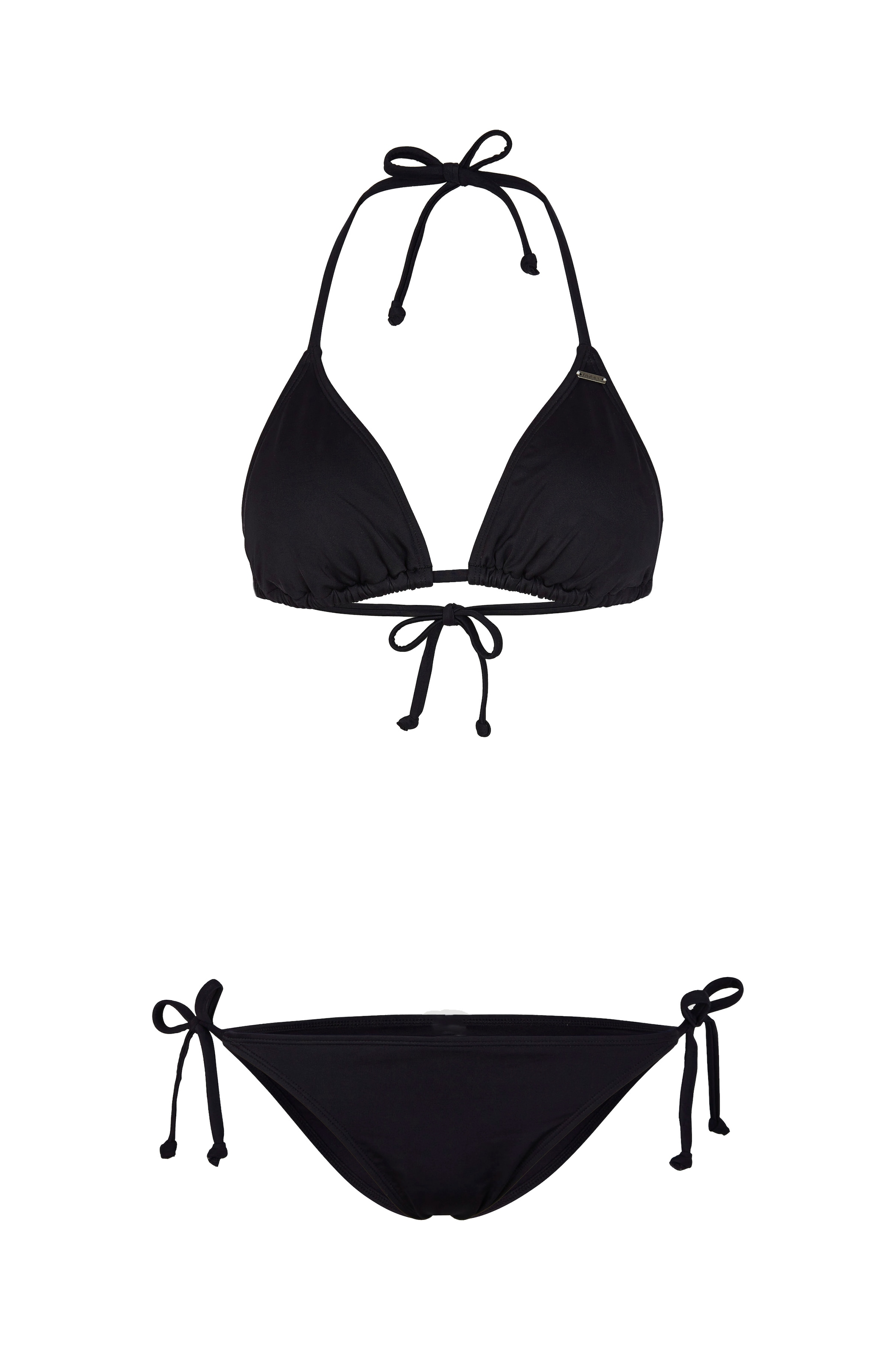 Bustier-Bikini »ESSENTIALS CAPRI - BONDEY BIKINI SET«, mit Bindebändern an der Bikinihose