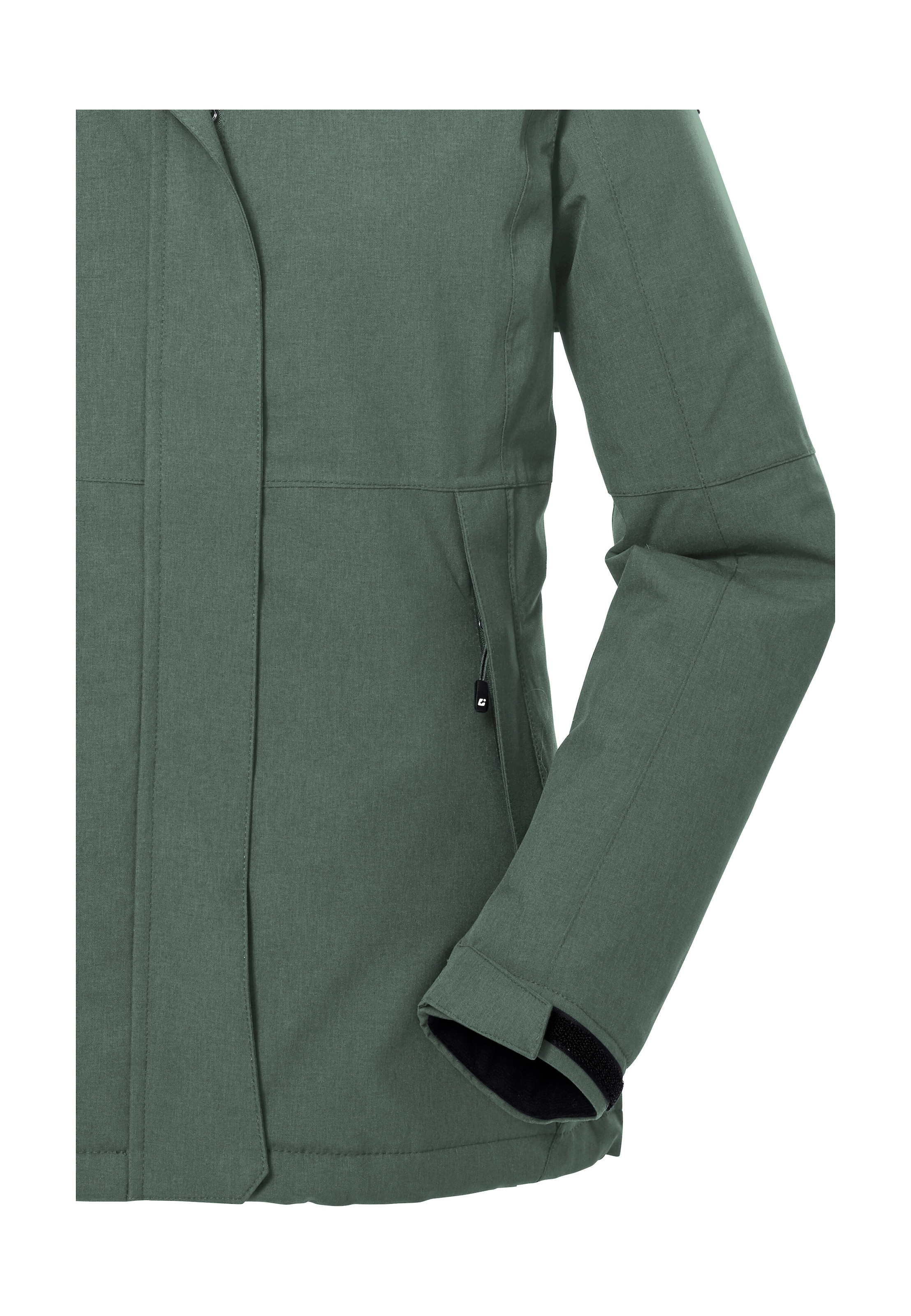 Killtec Outdoorjacke »KOW 37 WMN JCKT«, Wasserdichte Damen Funktionsjacke mit abnehmbarer Kapuze