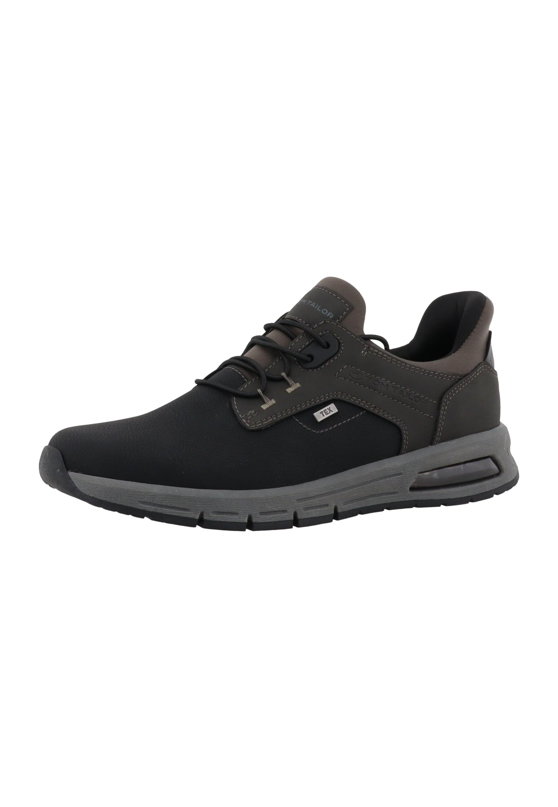 Tom Tailor Sneakers Low Herren Schwarz Gr. 41 2