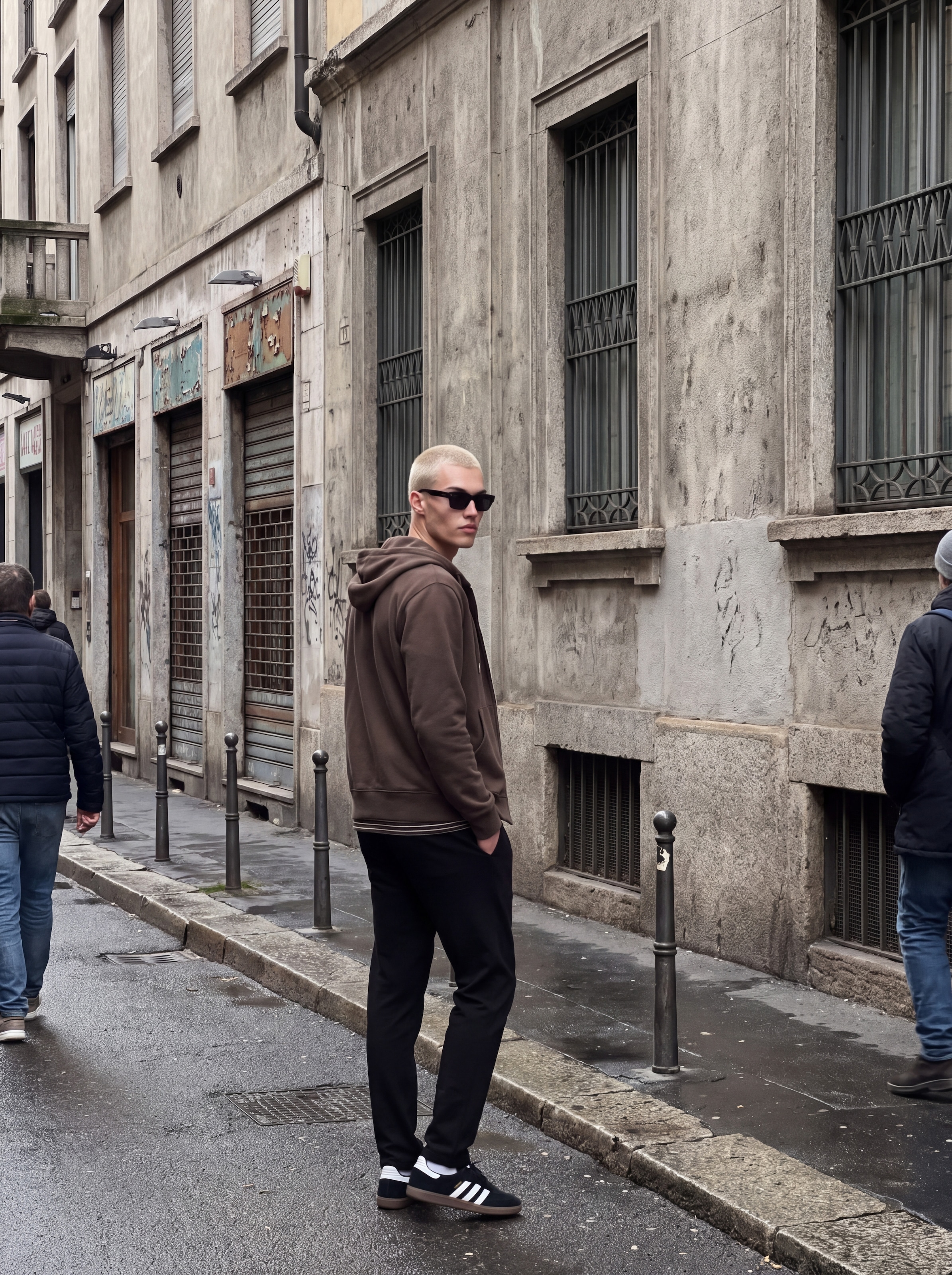 Jack & Jones Schlupfhose »JPSTKANE WILLIAM JOGGER NOOS«  Materialmix, locker geschnitten