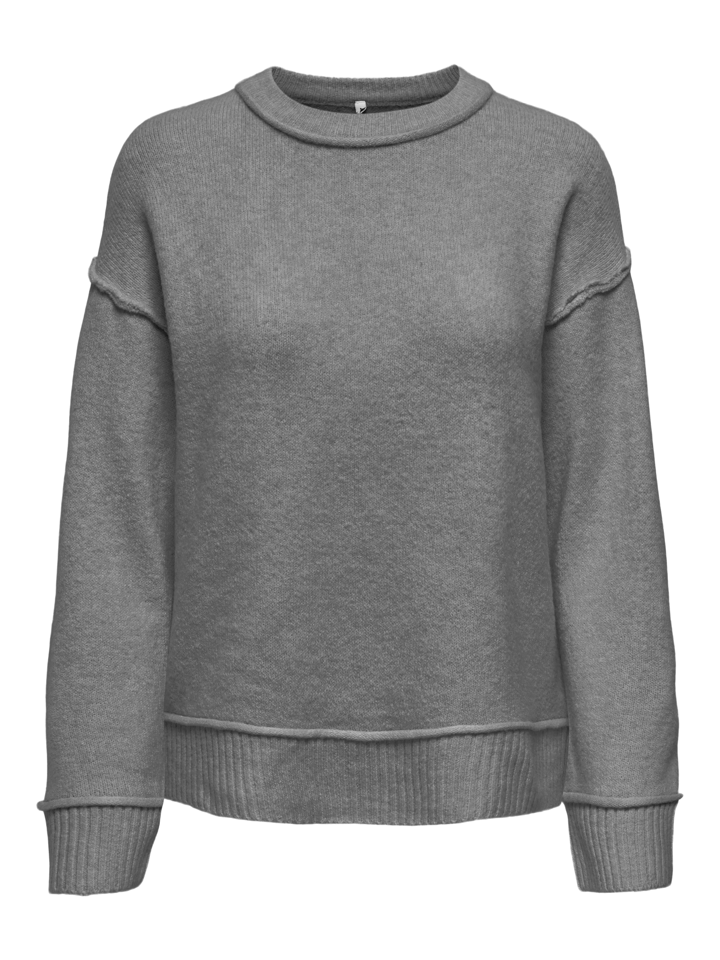 ONLY Strickpullover »ONLHAZEL LS DETAIL O-NECK  BF KNT«