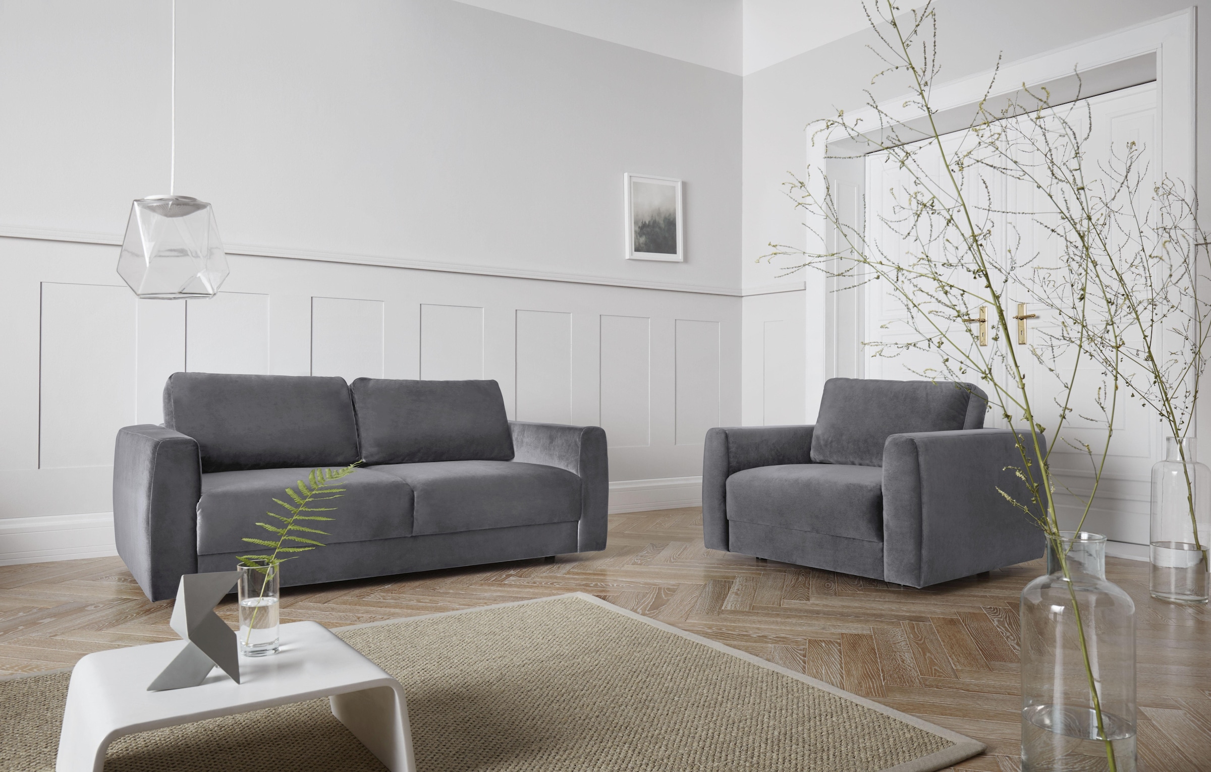 andas 2-Sitzer »Hobro«, in 3 Bezugsqualitäten in vielen Farben, Design by Morten Georgsen