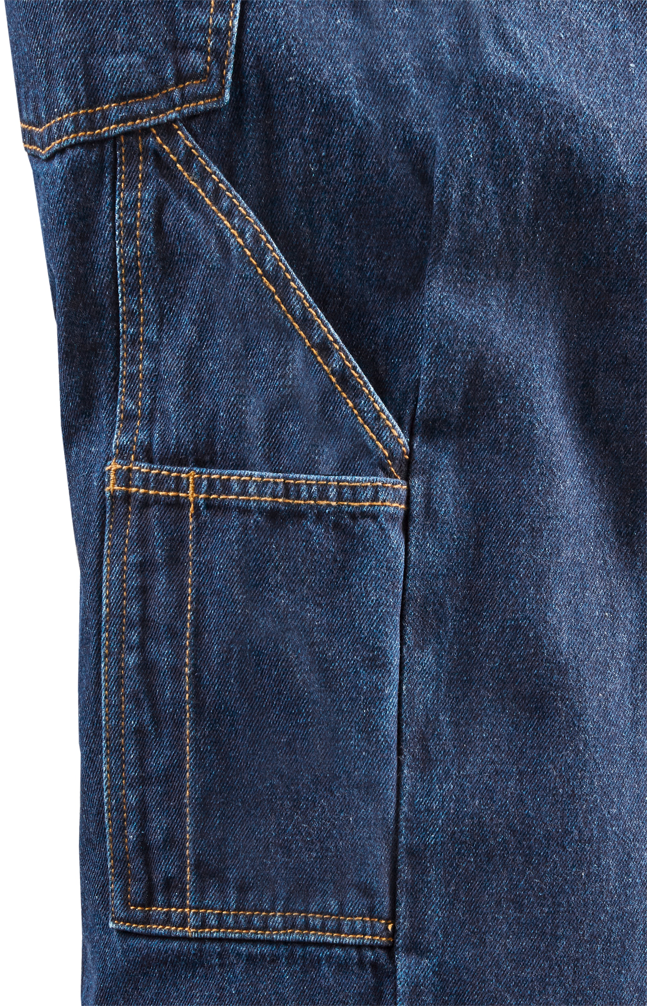 Bund, und robuster Taschen, BAUR Latzhose »Worker Jeans«, 11 mit (aus dehnbarem | 100% strapazierfähig comfort Jeansstoff, Country bestellen langlebig Baumwolle, Northern fit),